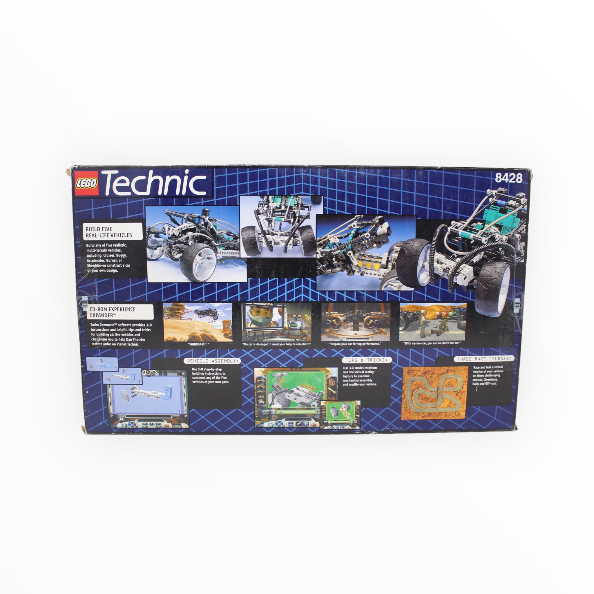 Certified Used Set 8428 Technic Turbo Command (open box, sealed bags)