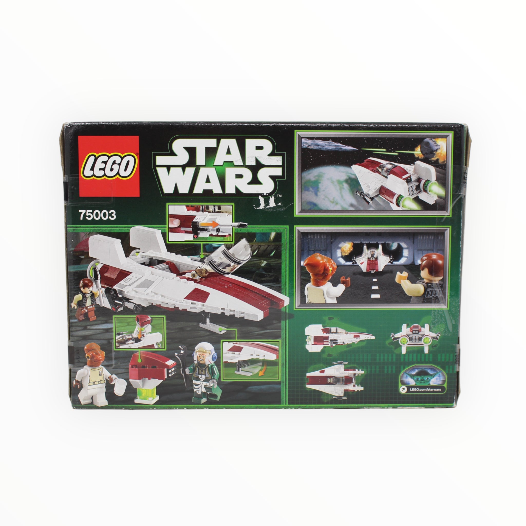 Certified Used Set 75003 Star Wars A-wing Starfighter