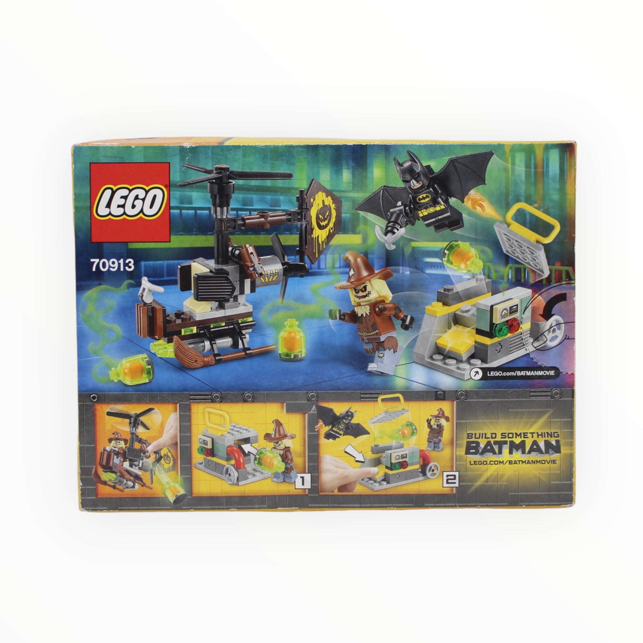 Retired Set 70913 The LEGO Batman Movie Scarecrow Fearful Face-off