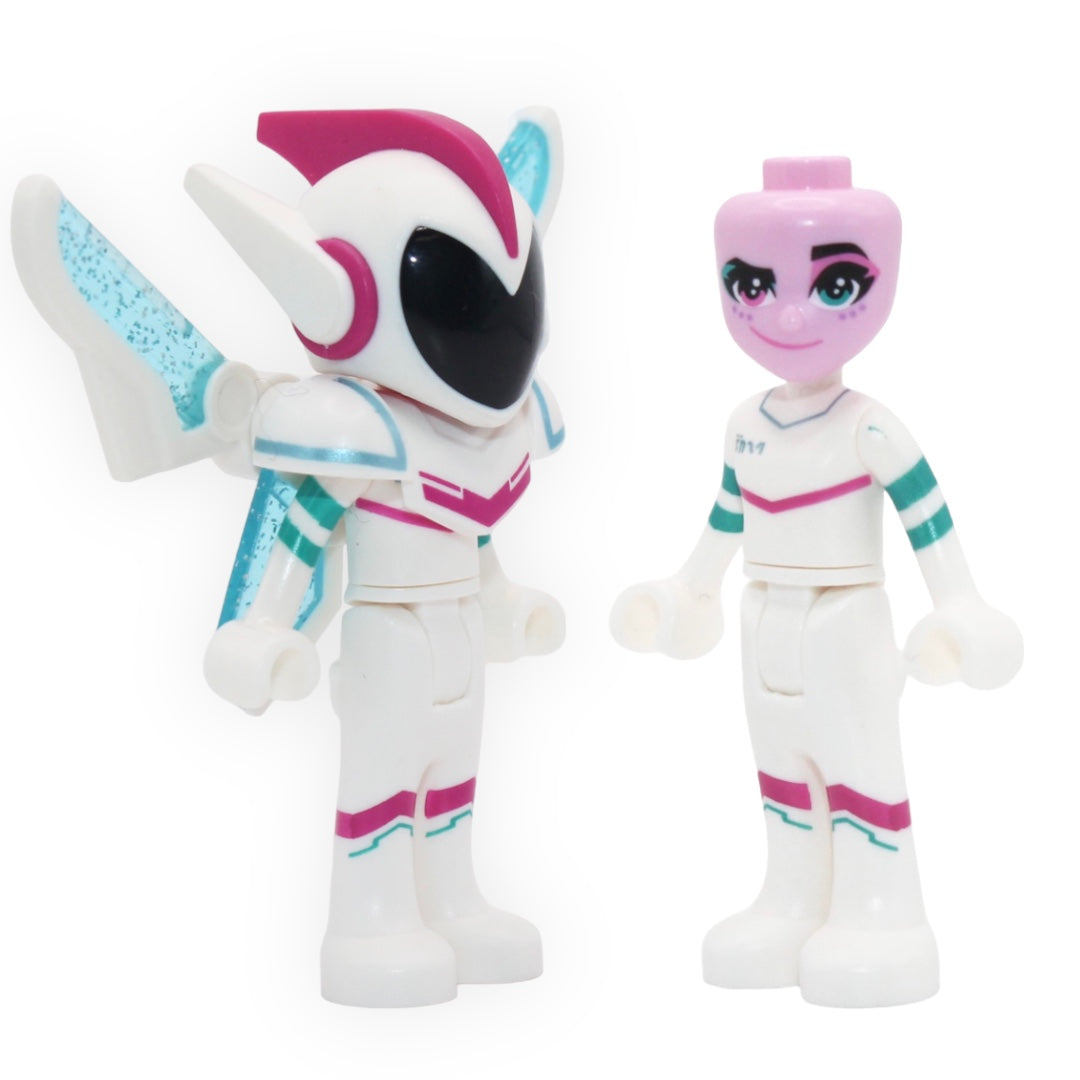 Sweet Mayhem (crooked smile, raised eyebrow, wings, helmet)