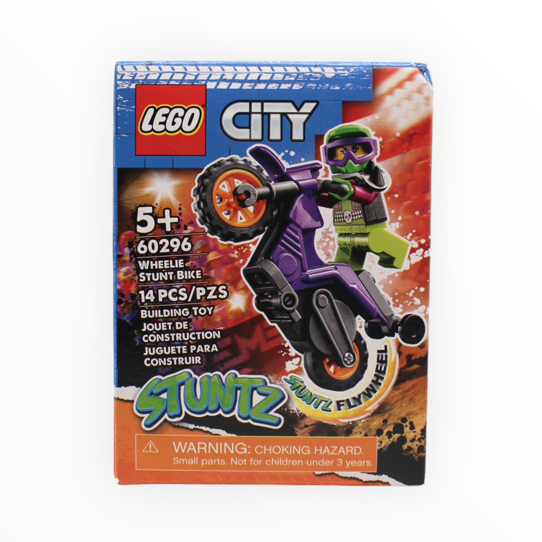Certified Used Set 60296 Stuntz Wheelie Stunt Bike