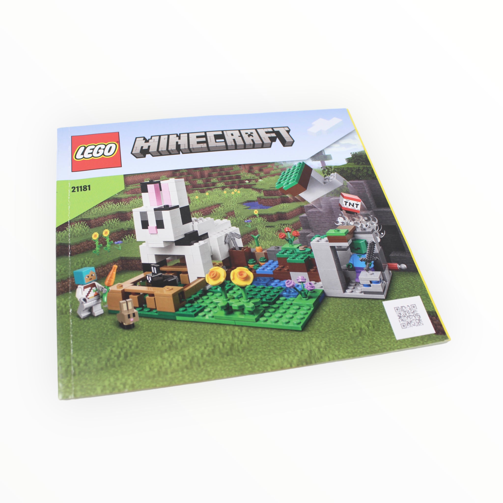Used Set 21181 Minecraft The Rabbit Ranch