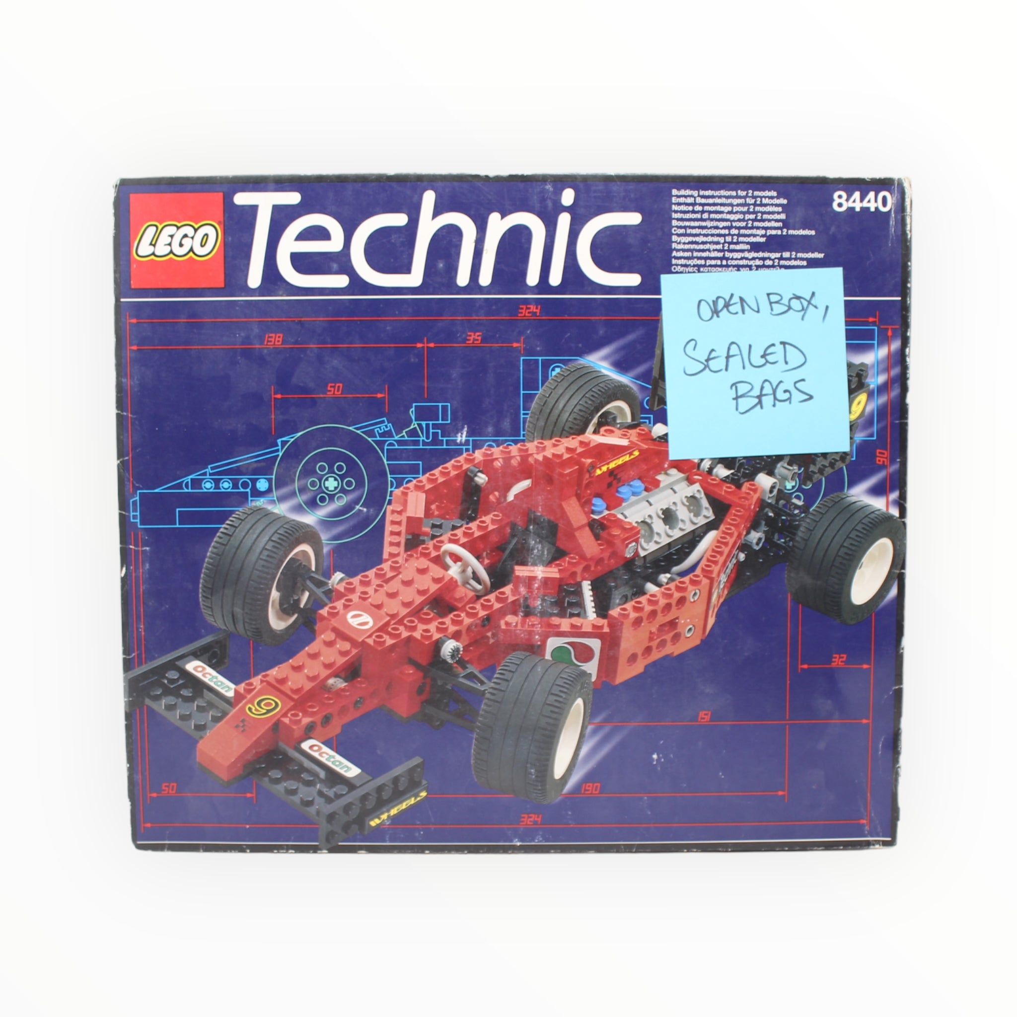 Certified Used Set 8440 Technic Formula Flash (open box, sealed bags)