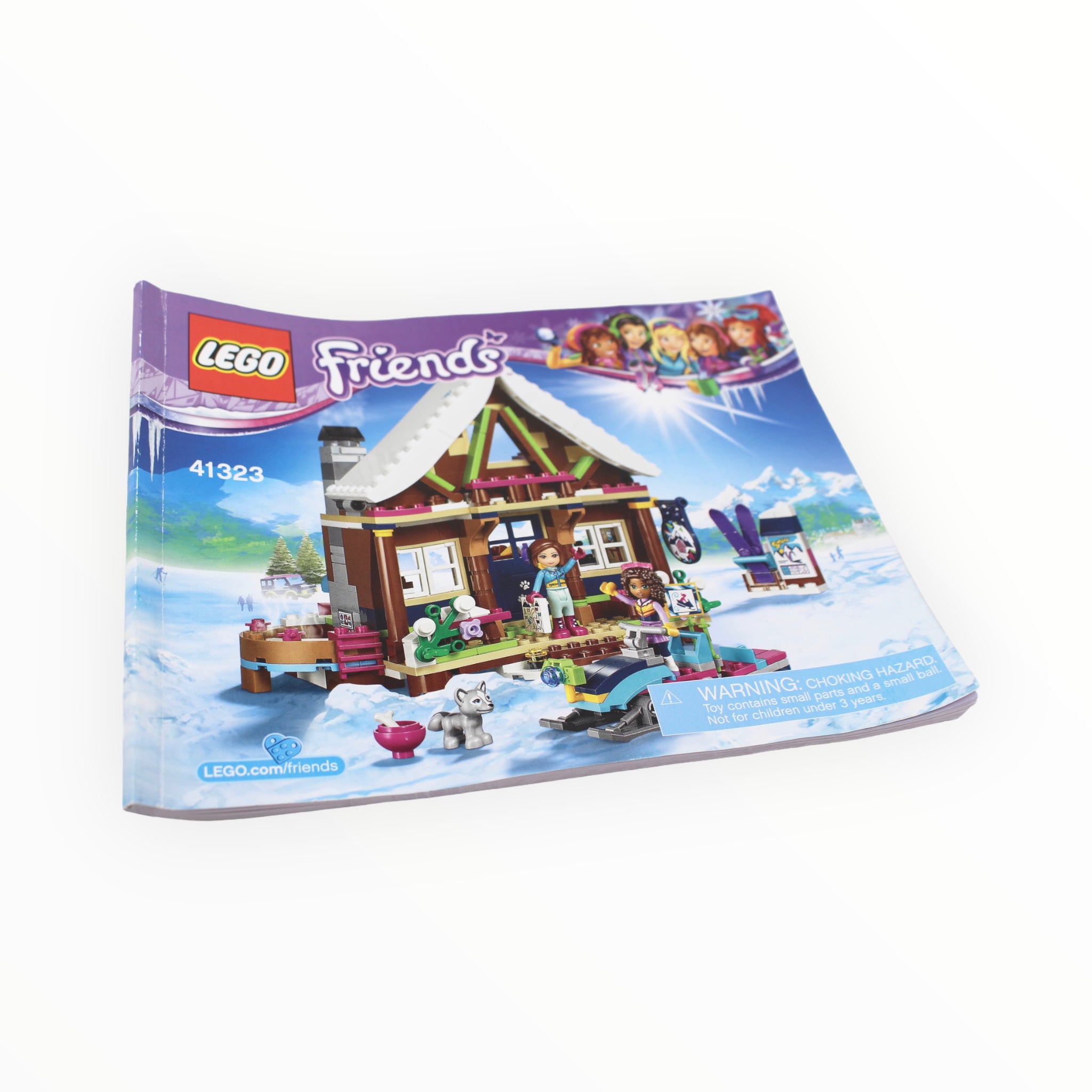 Used Set 41323 Friends Snow Resort Chalet