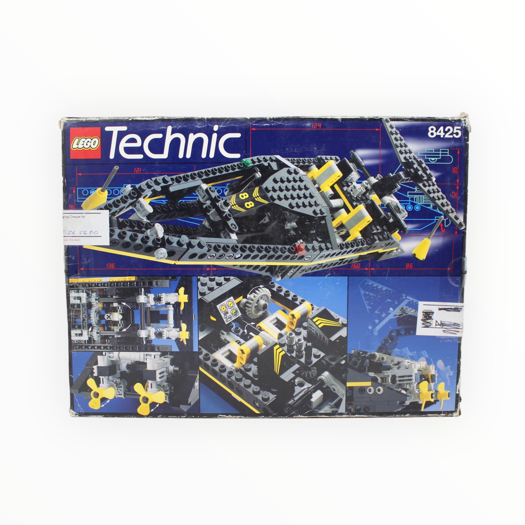 Certified Used Set 8425 Technic Black Hawk (open box, sealed bags)