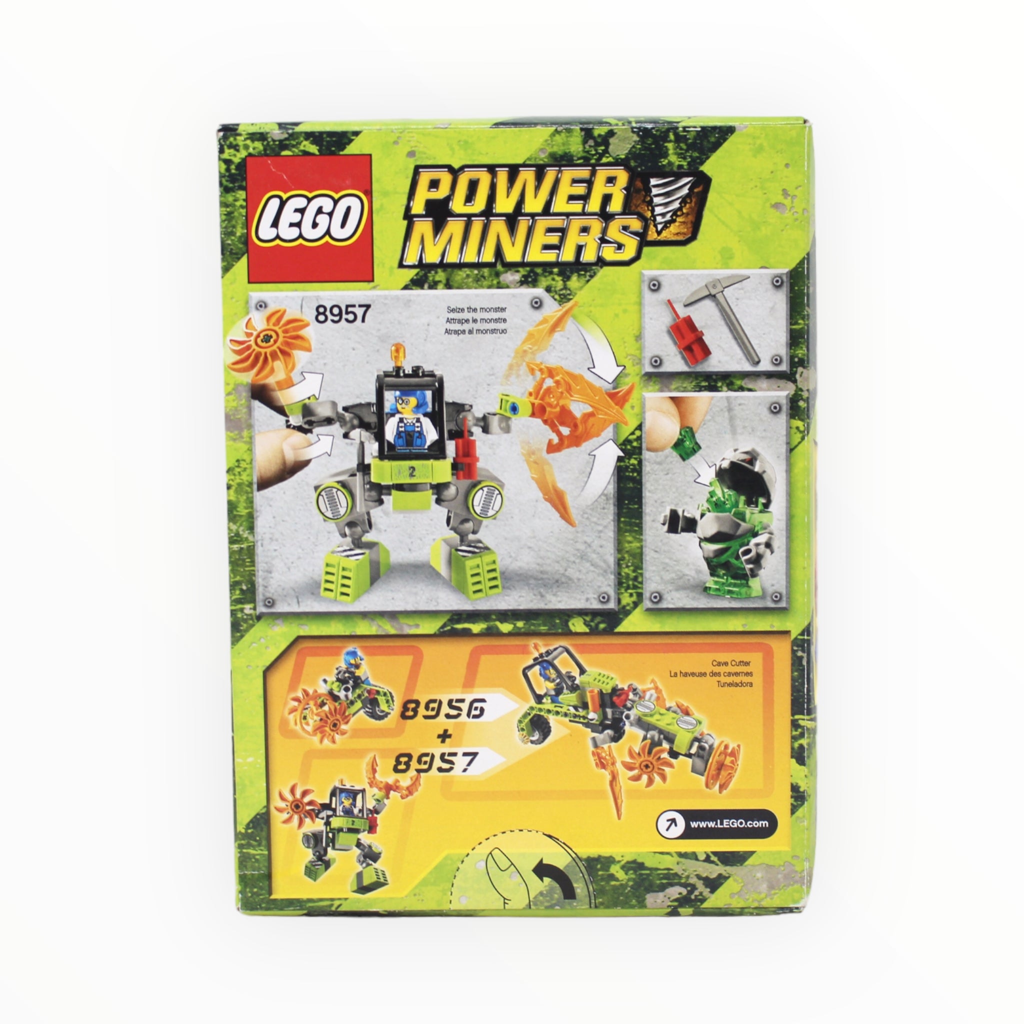 Retired Set 8957 Power Miners Mine Mech