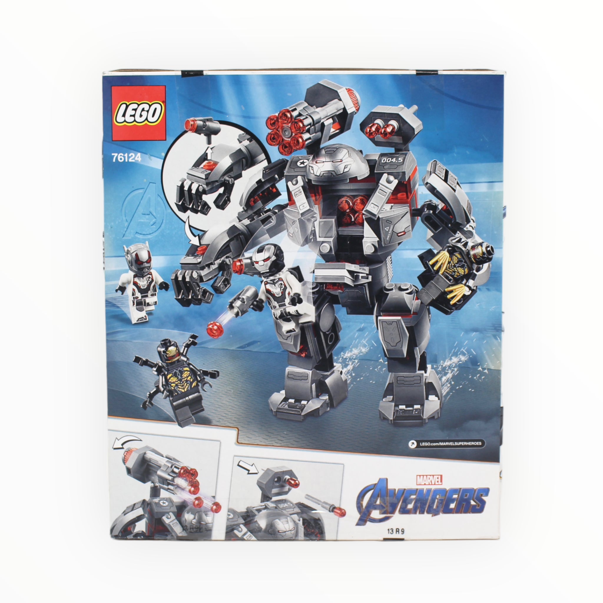 Certified Used Set 76124 Avengers War Machine Buster