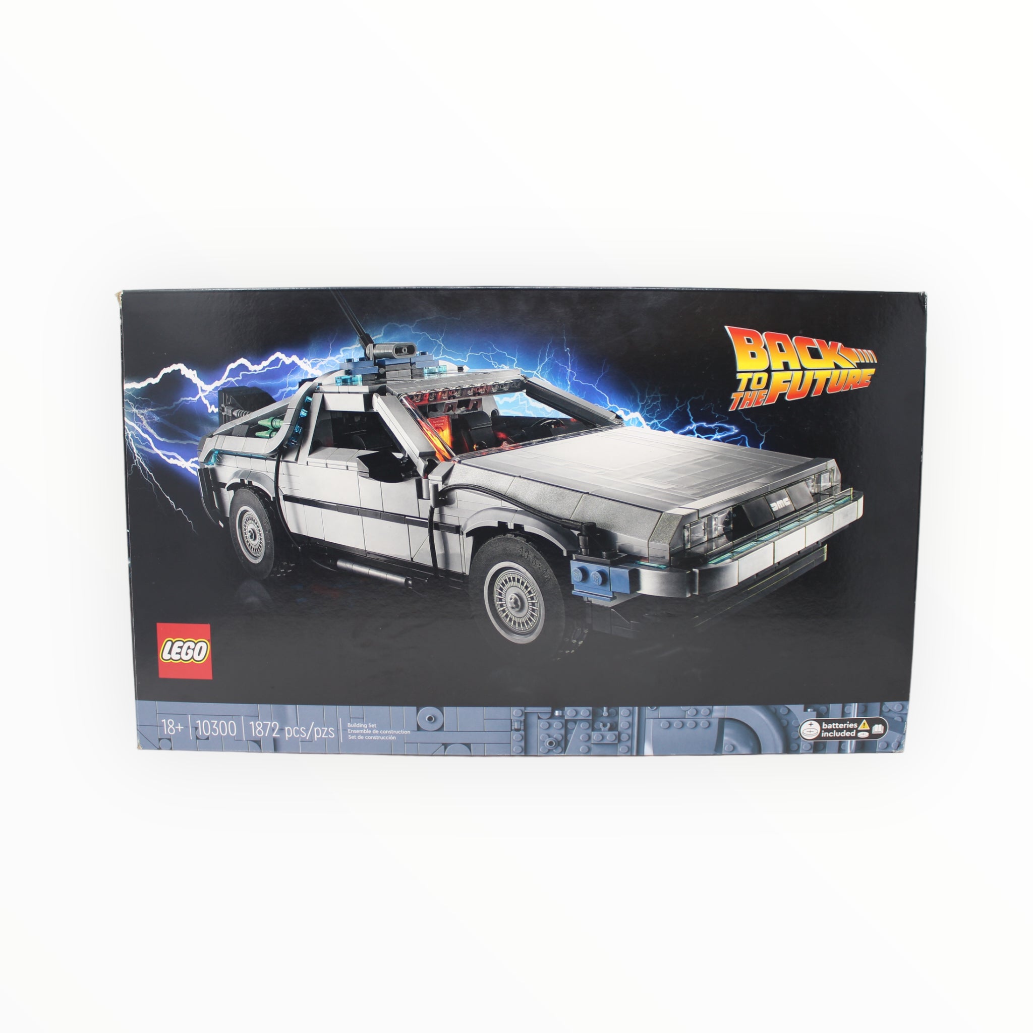 Certified Used Set 10300 Back to the Future Time Machine