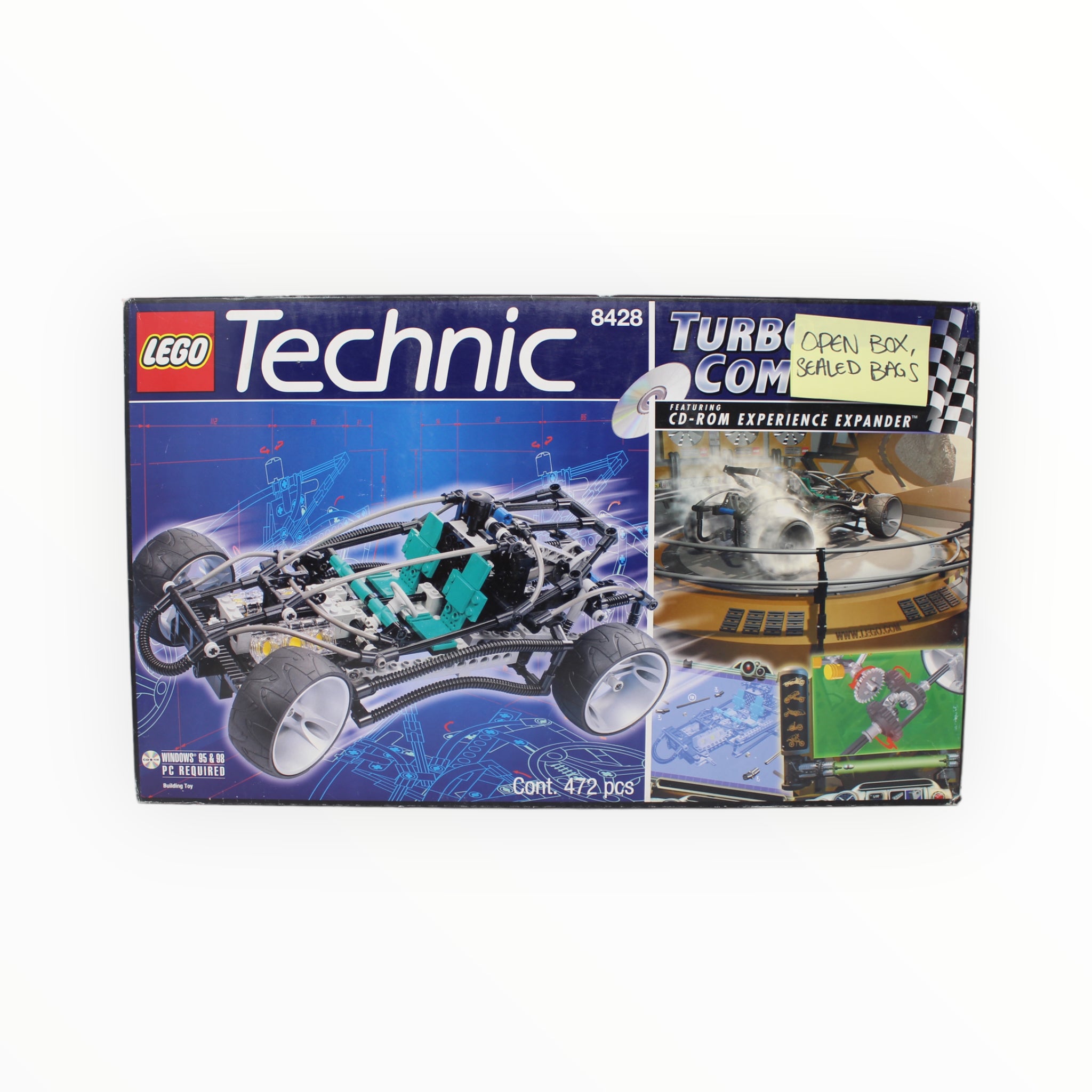 Certified Used Set 8428 Technic Turbo Command (open box, sealed bags)