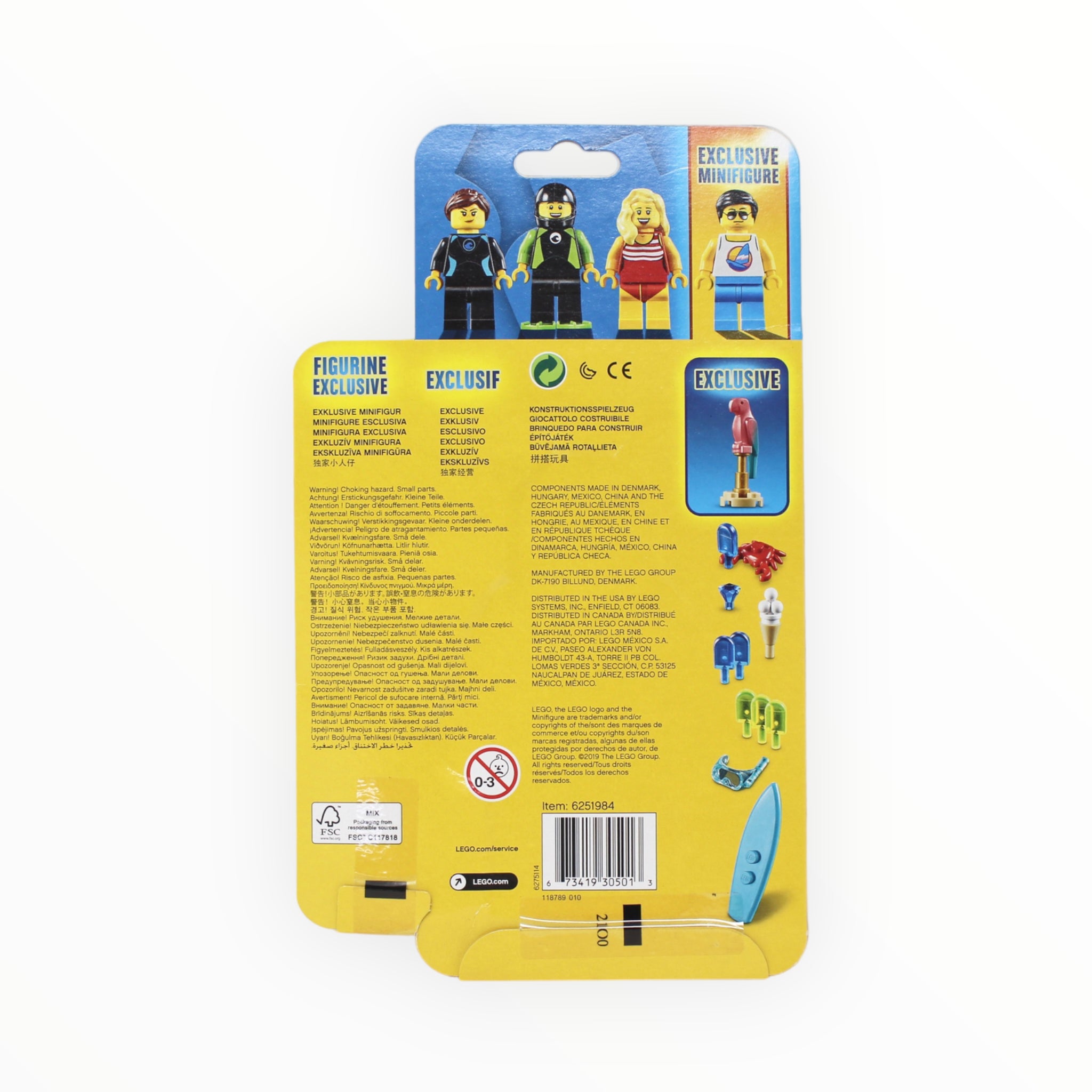 Retired Set 40344 LEGO Summer Celebration Minifigure Pack