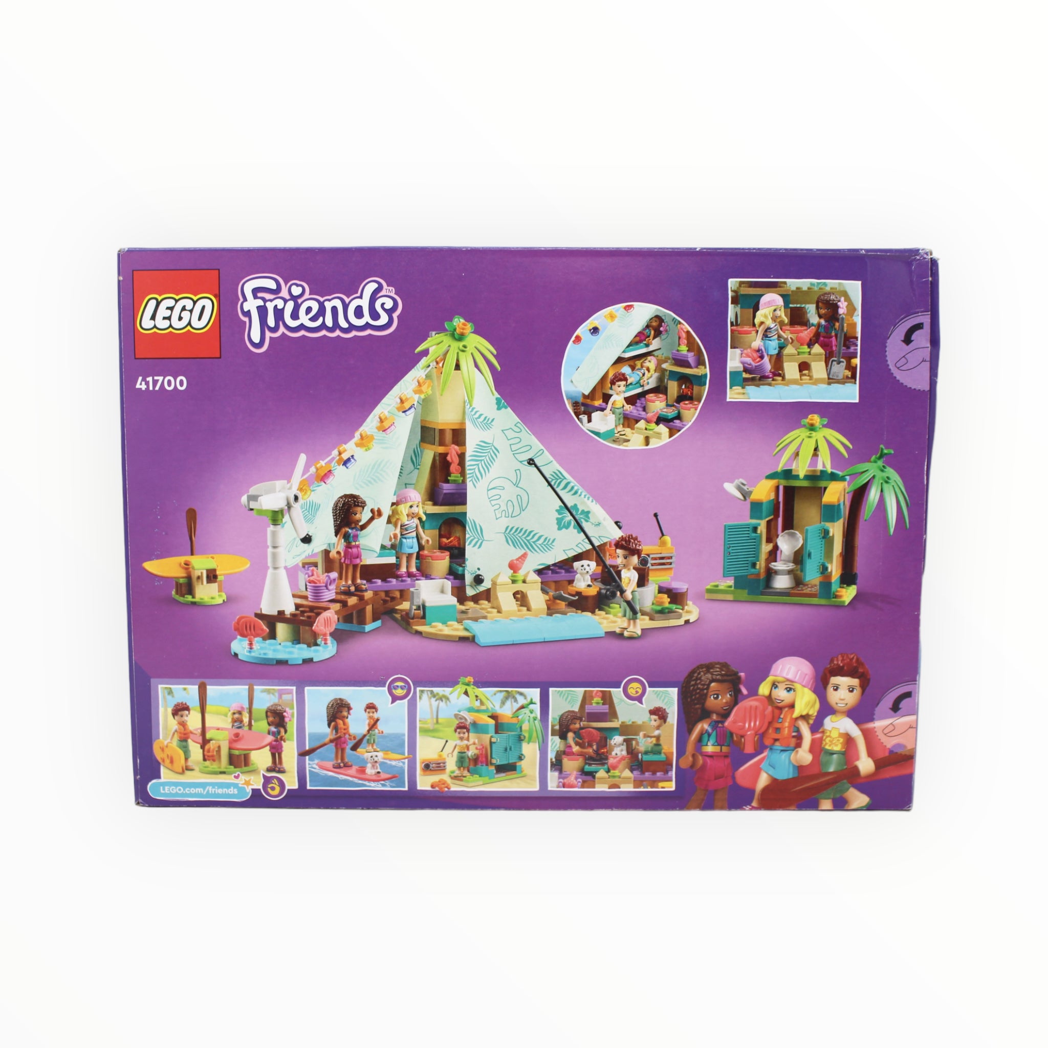 Retired Set 41700 Friends Beach Glamping