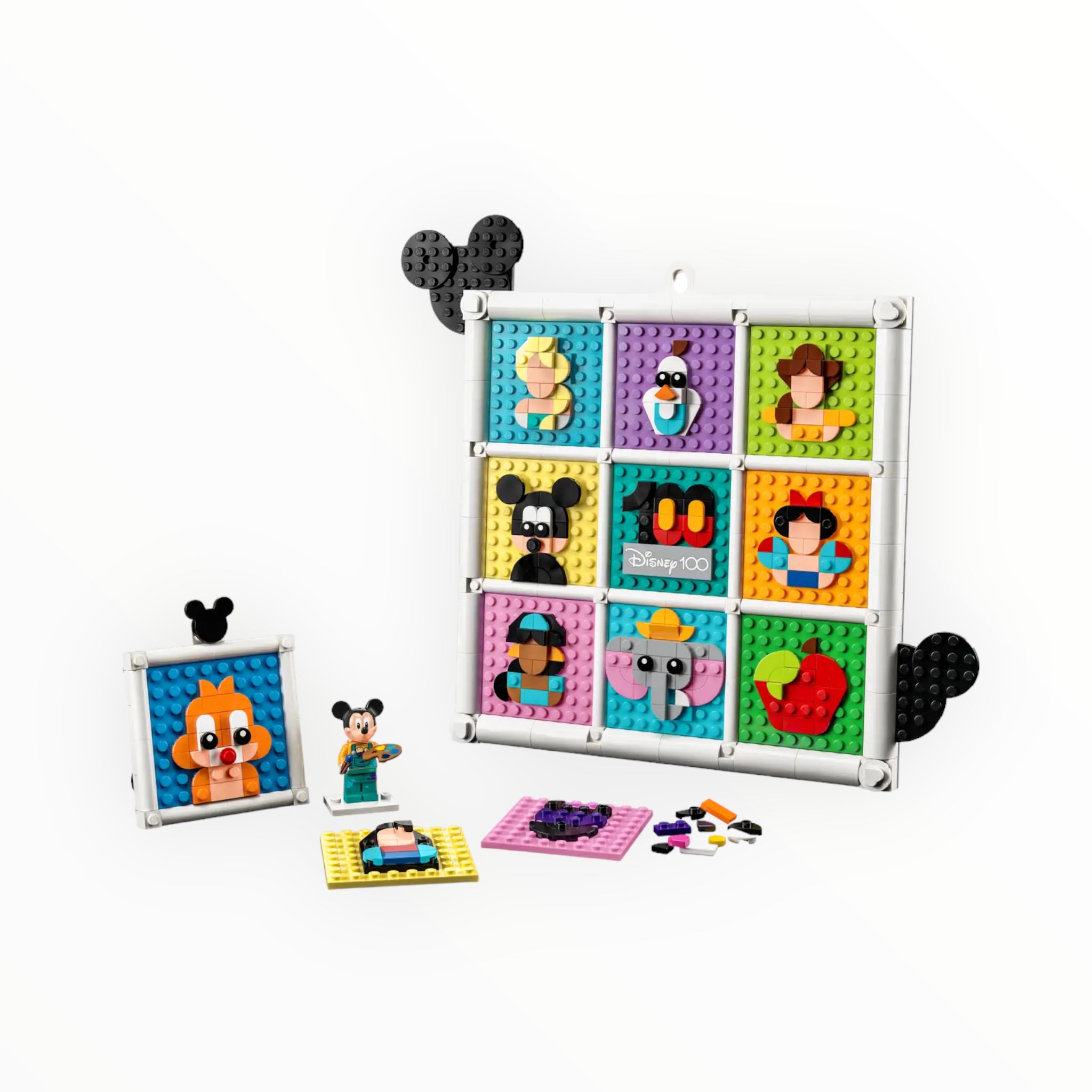 Retired Set 43221 Disney 100 Years of Disney Animation Icons