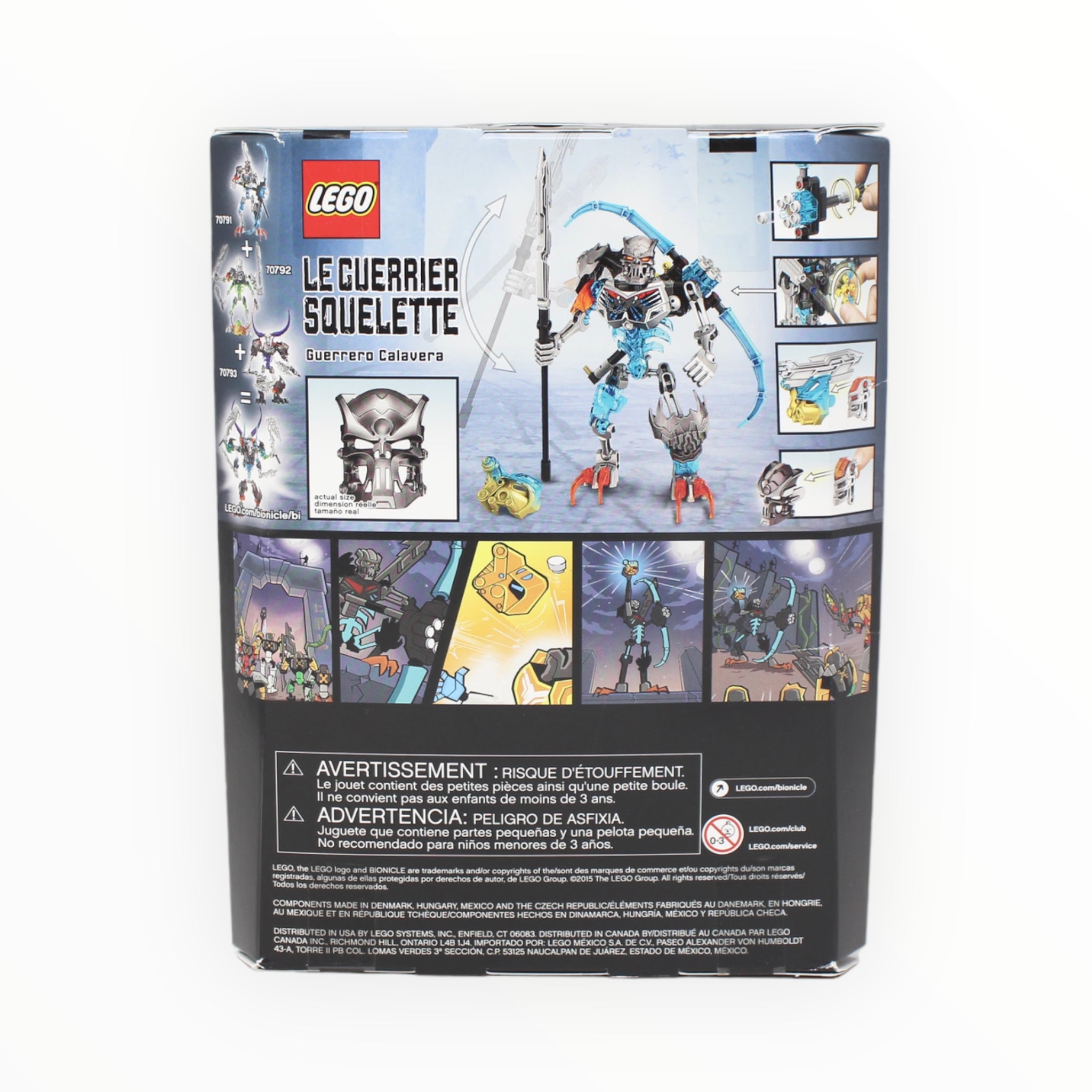 Retired Set 70791 Bionicle Skull Warrior