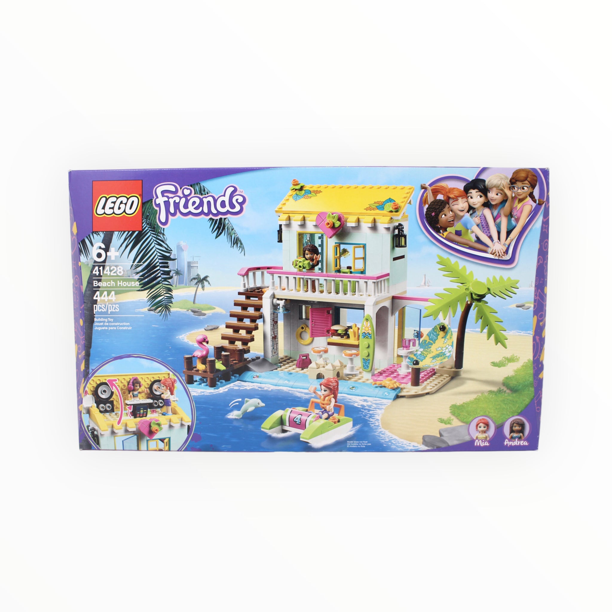 Certified Used Set 41428 Friends Beach House