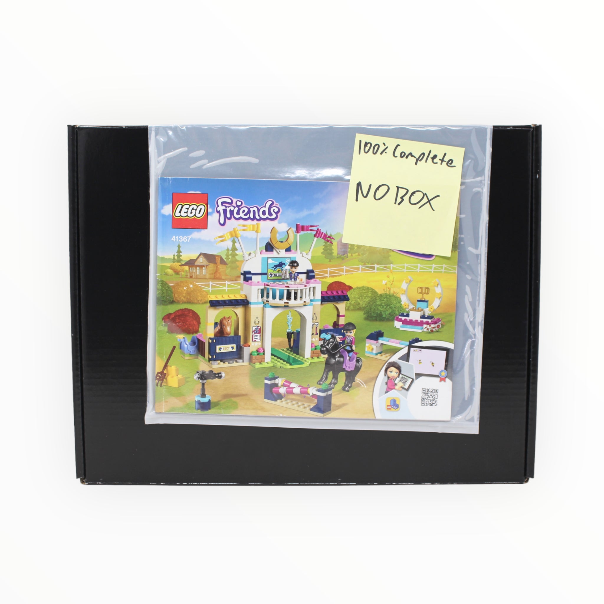 Certified Used Set 41367 Friends Stephanie’s Horse Jumping (no box)