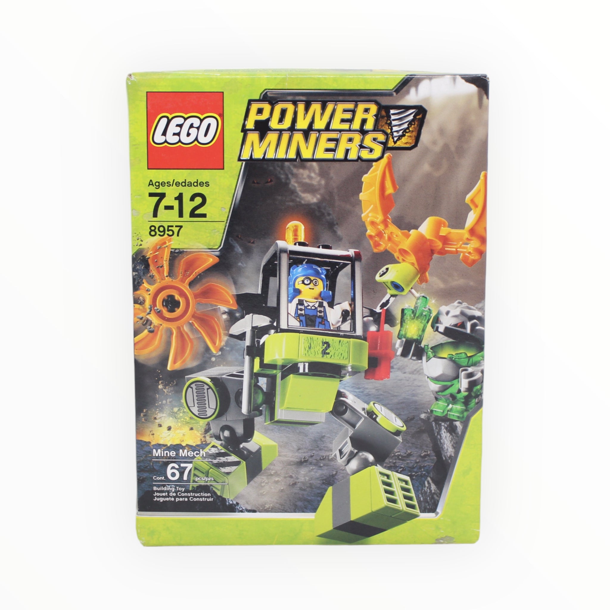 Retired Set 8957 Power Miners Mine Mech