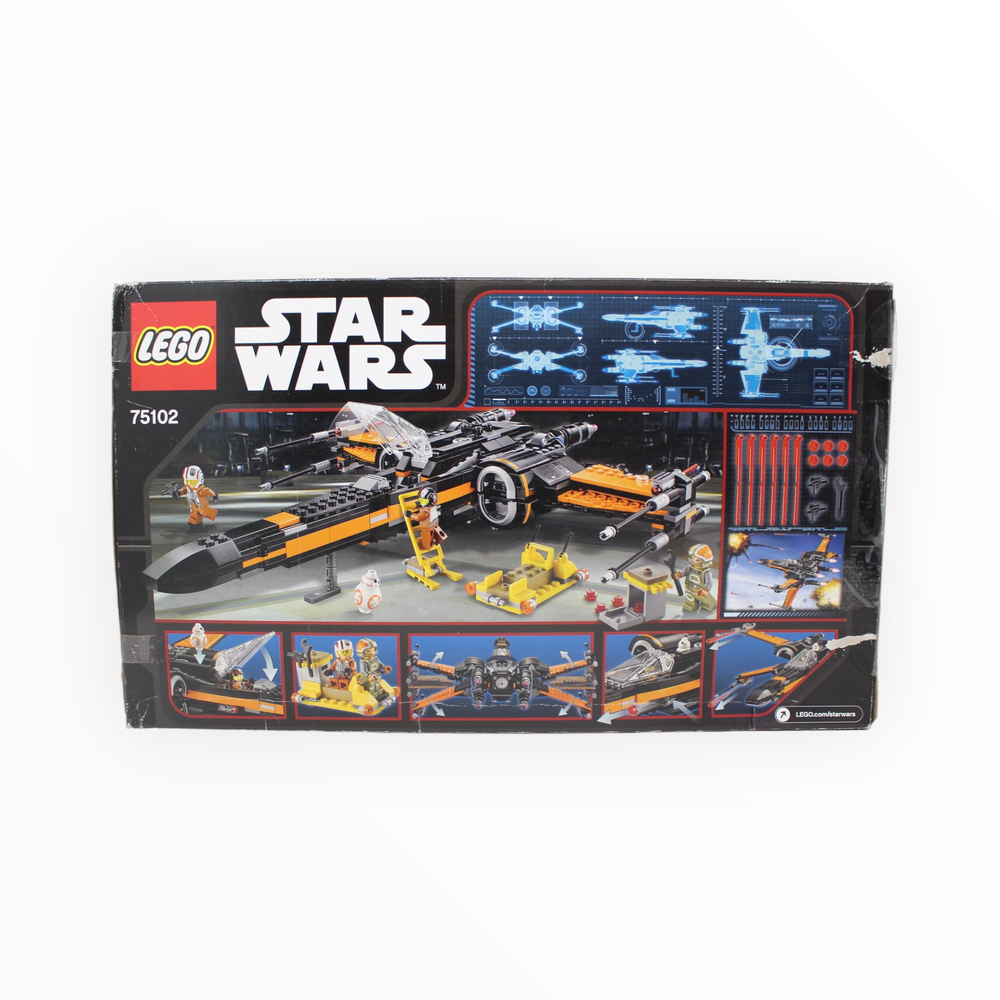 Certified Used Set 75102 Star Wars Poe’s X-Wing Fighter