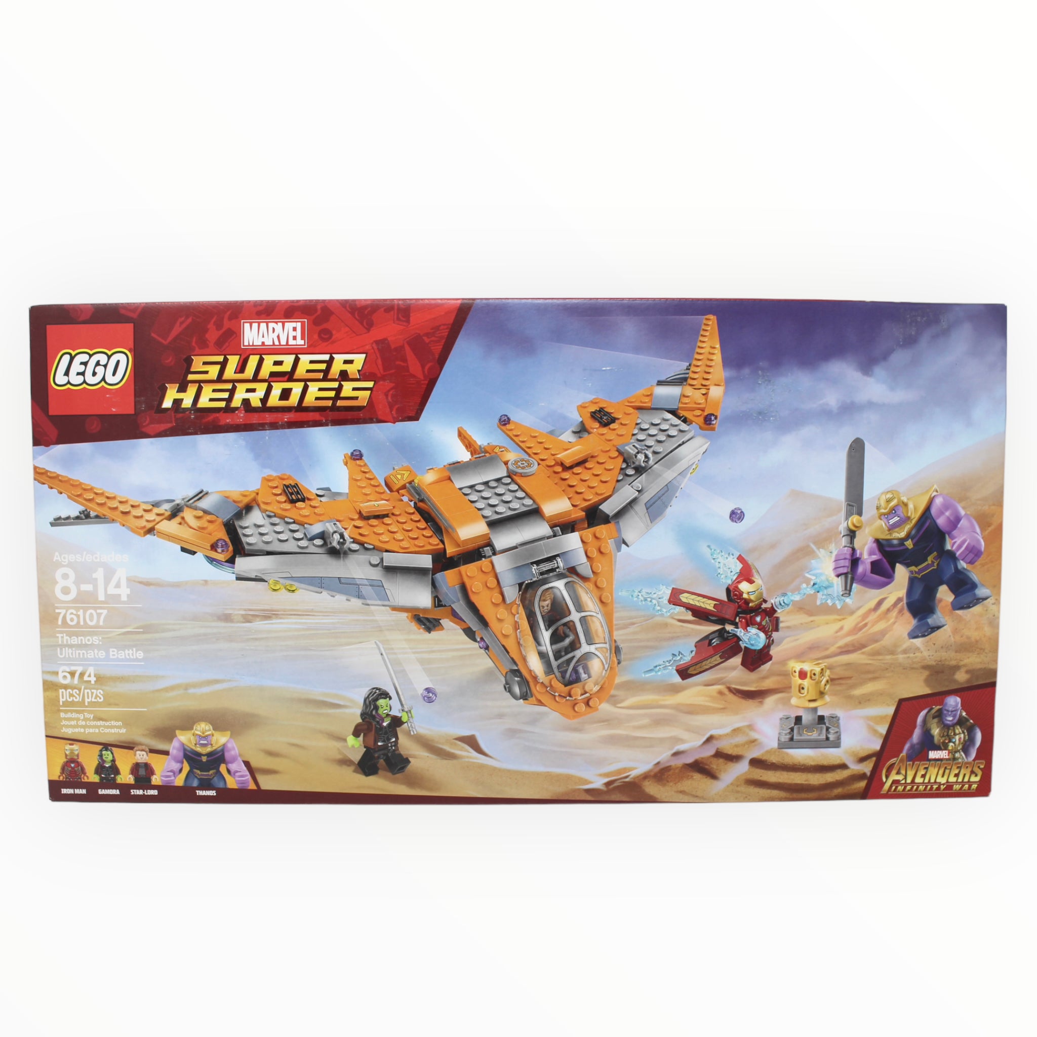 Retired Set 76107 Marvel Super Heroes Thanos: Ultimate Battle