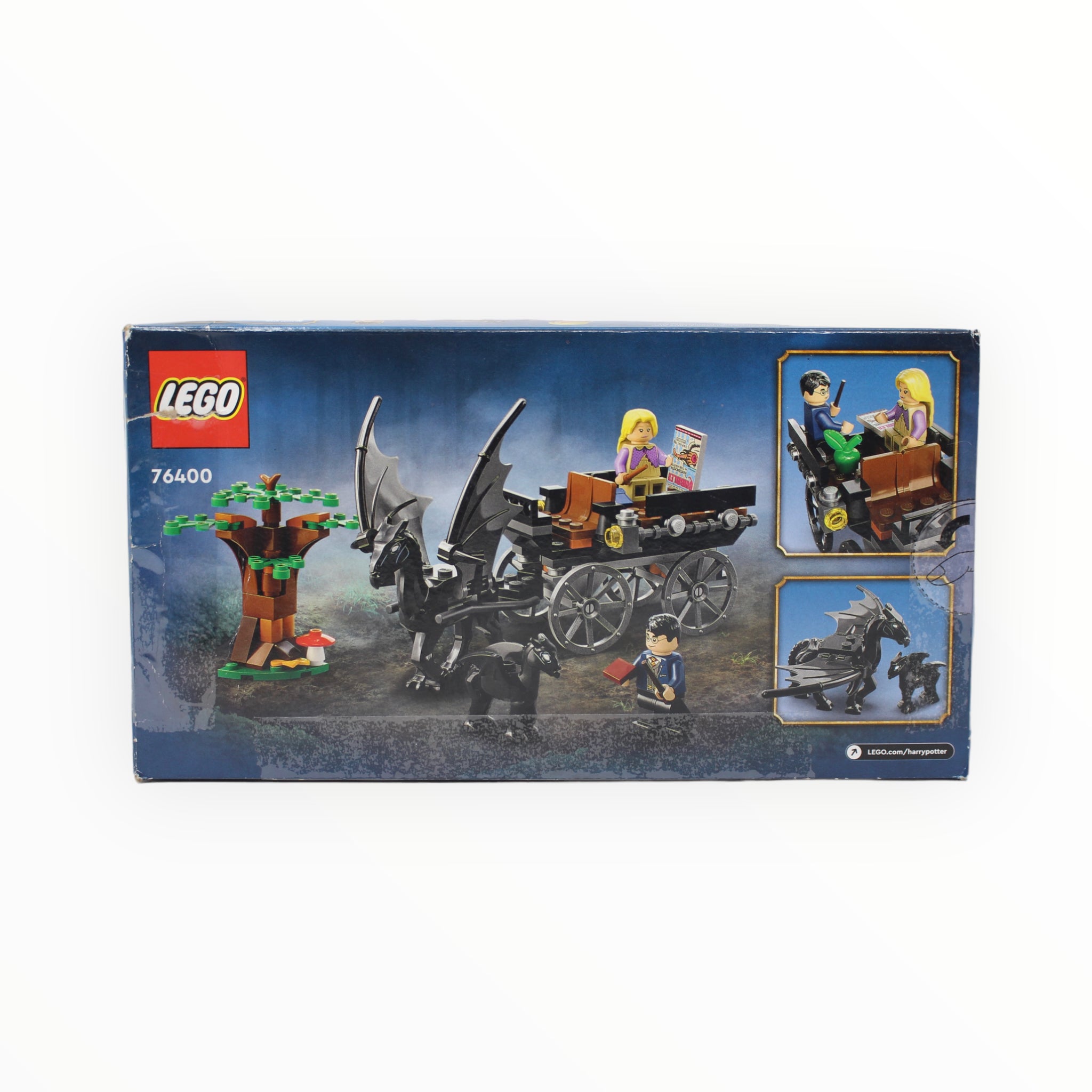 Certified Used Set 76400 Harry Potter Hogwarts Carriage and Thestrals (open box, sealed bags)