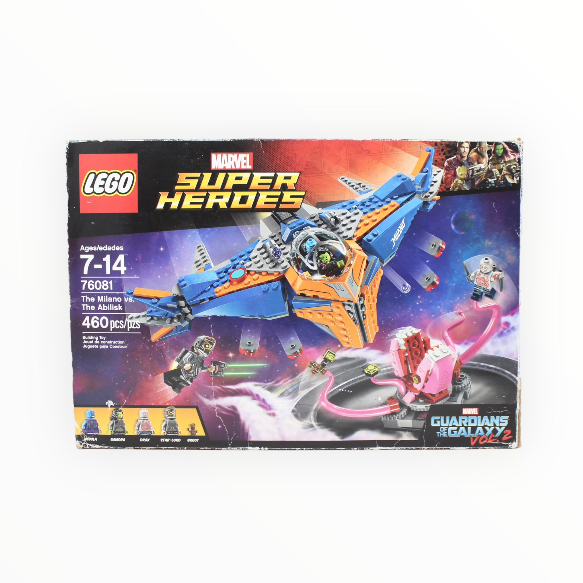 Certified Used Set 76081 Marvel Super Heroes The Milano vs. The Abilisk