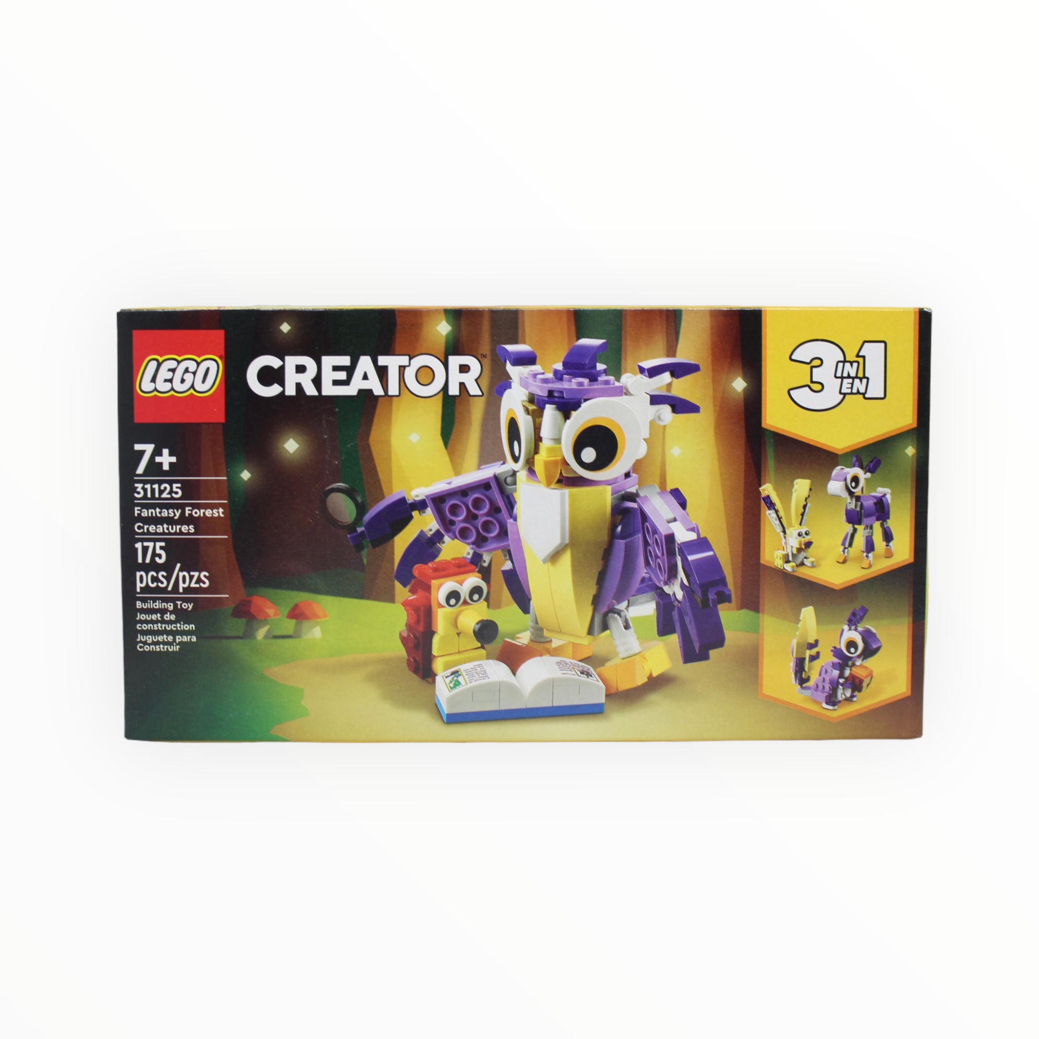 Certified Used Set 31125 Creator Fantasy Forest Creatures