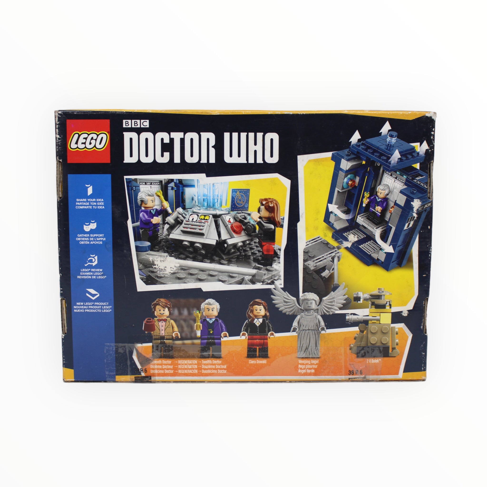 Certified Used Set 21304 LEGO Ideas Doctor Who (damaged box)