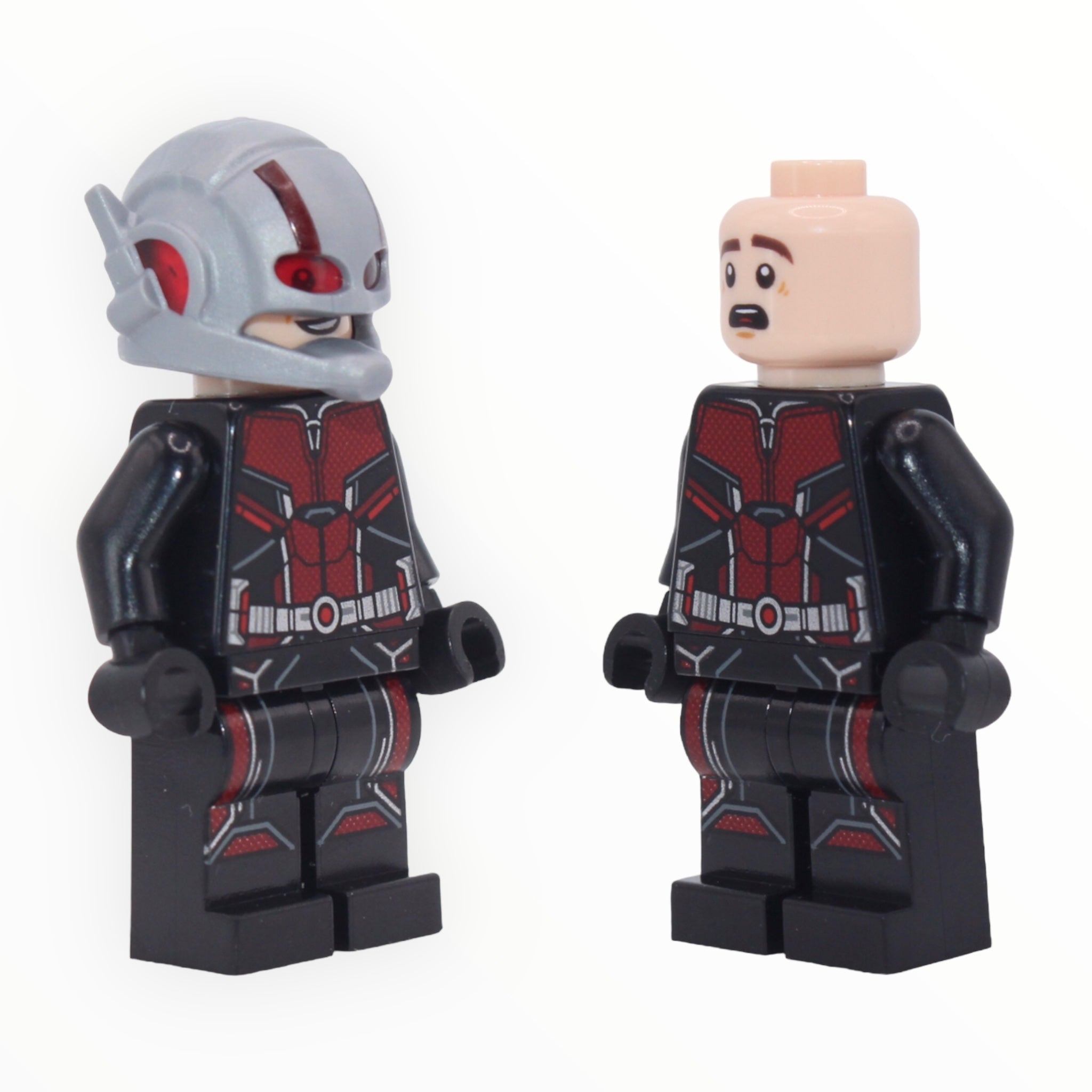 a couple of teddy bears are dressed up