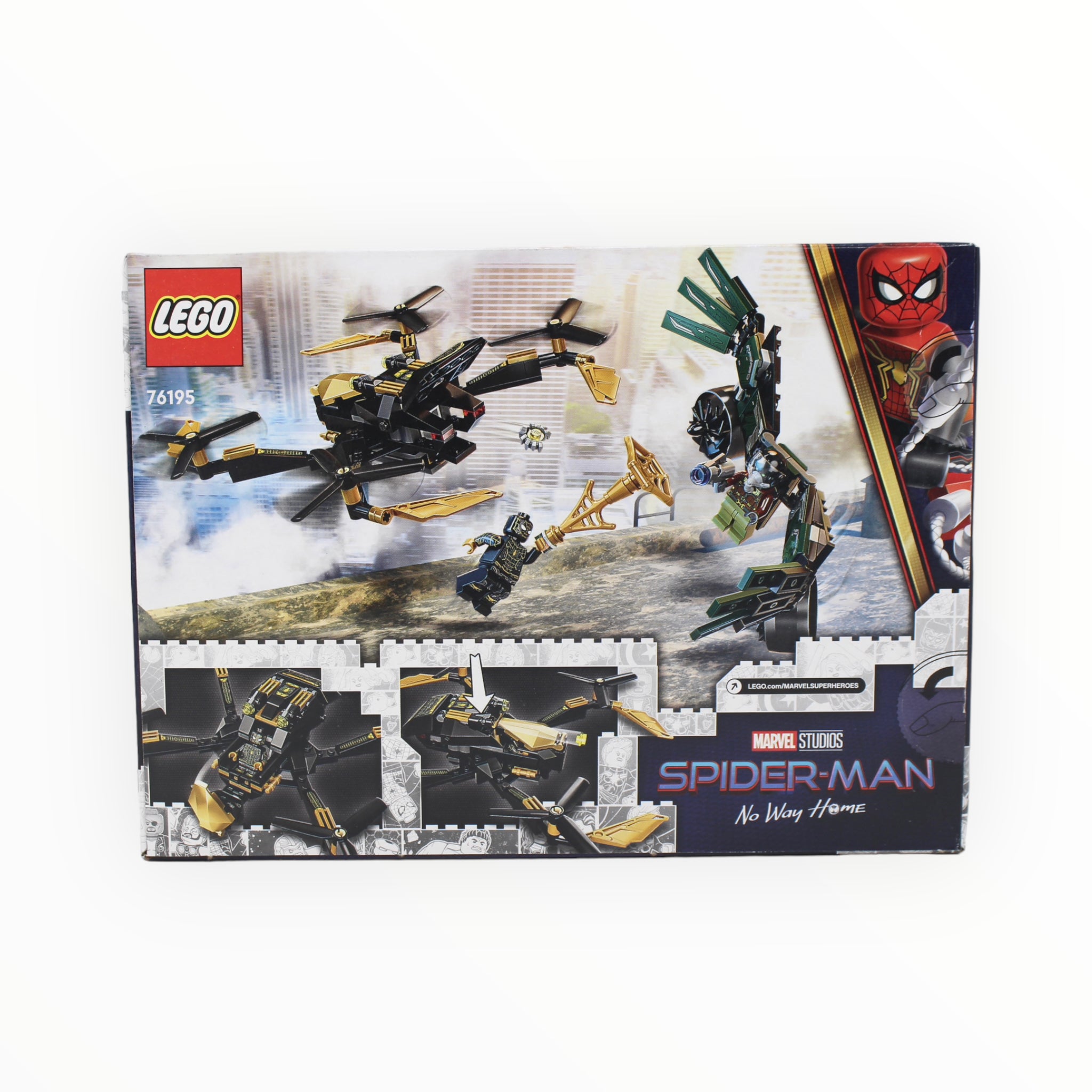 Retired Set 76195 Marvel Studios Spider-Man’s Drone Duel