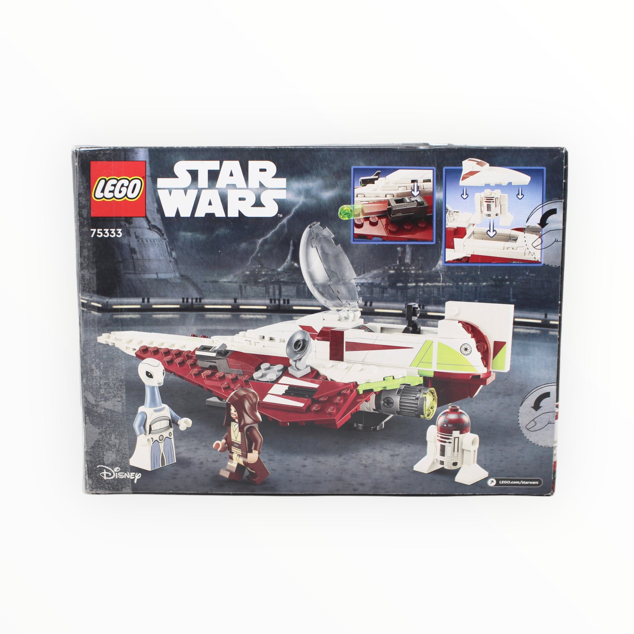 Certified Used Set 75333 Star Wars Obi-Wan Kenobi’s Jedi Starfighter