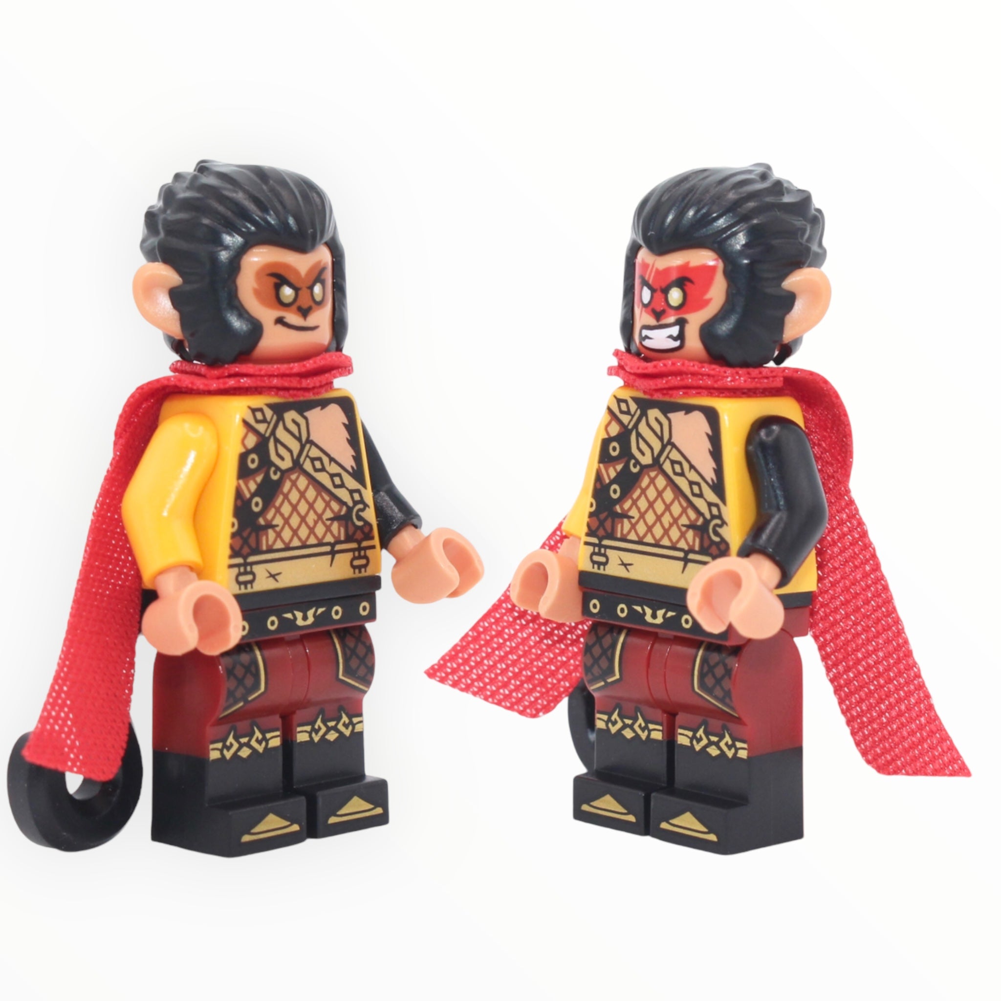 Evil Macaque (gold and dark red armor, two capes)