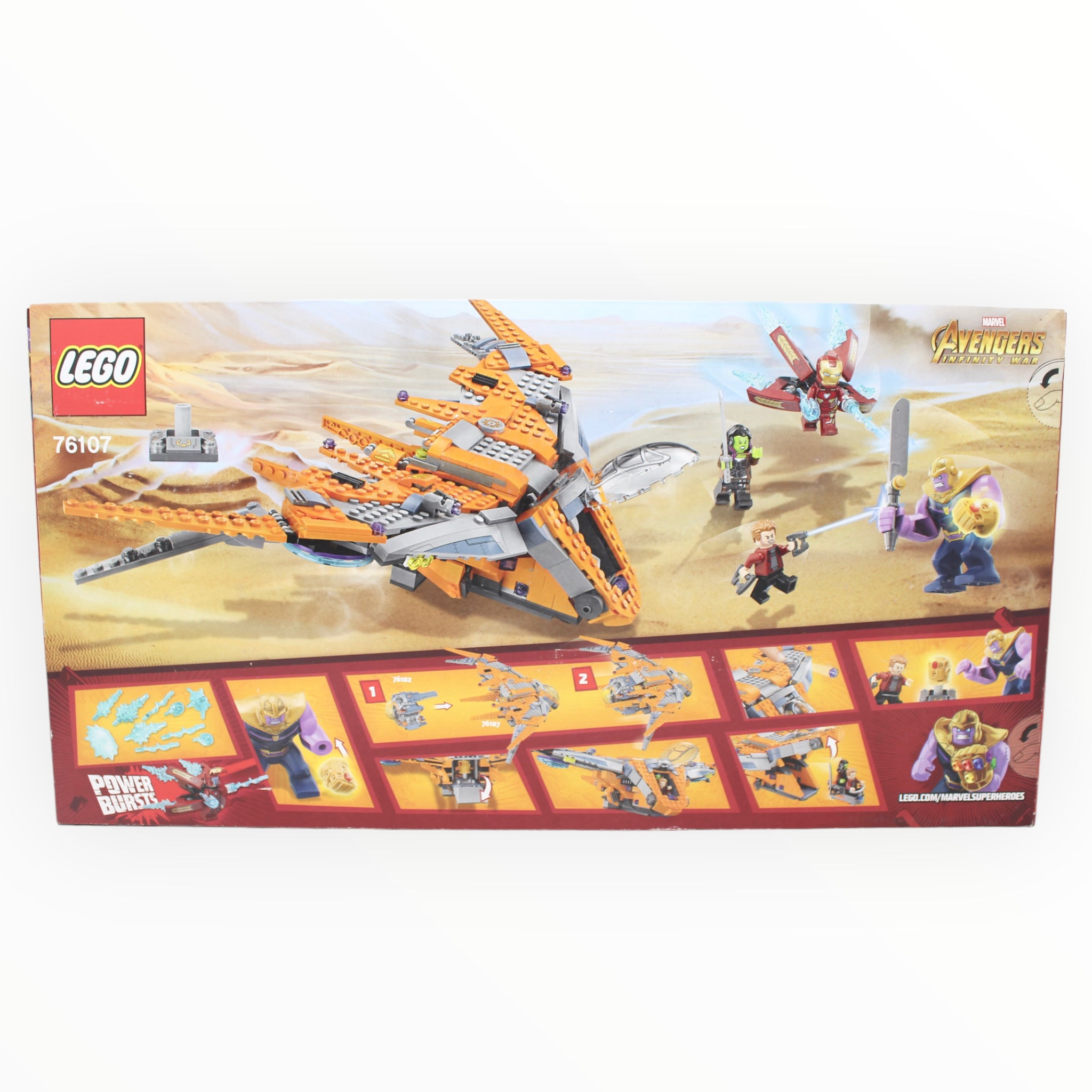 Retired Set 76107 Marvel Super Heroes Thanos: Ultimate Battle
