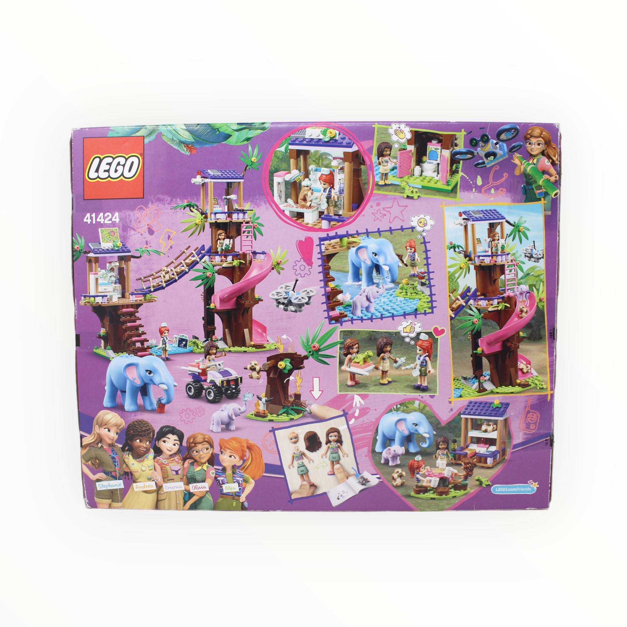 Certified Used Set 41424 Friends Jungle Rescue Base