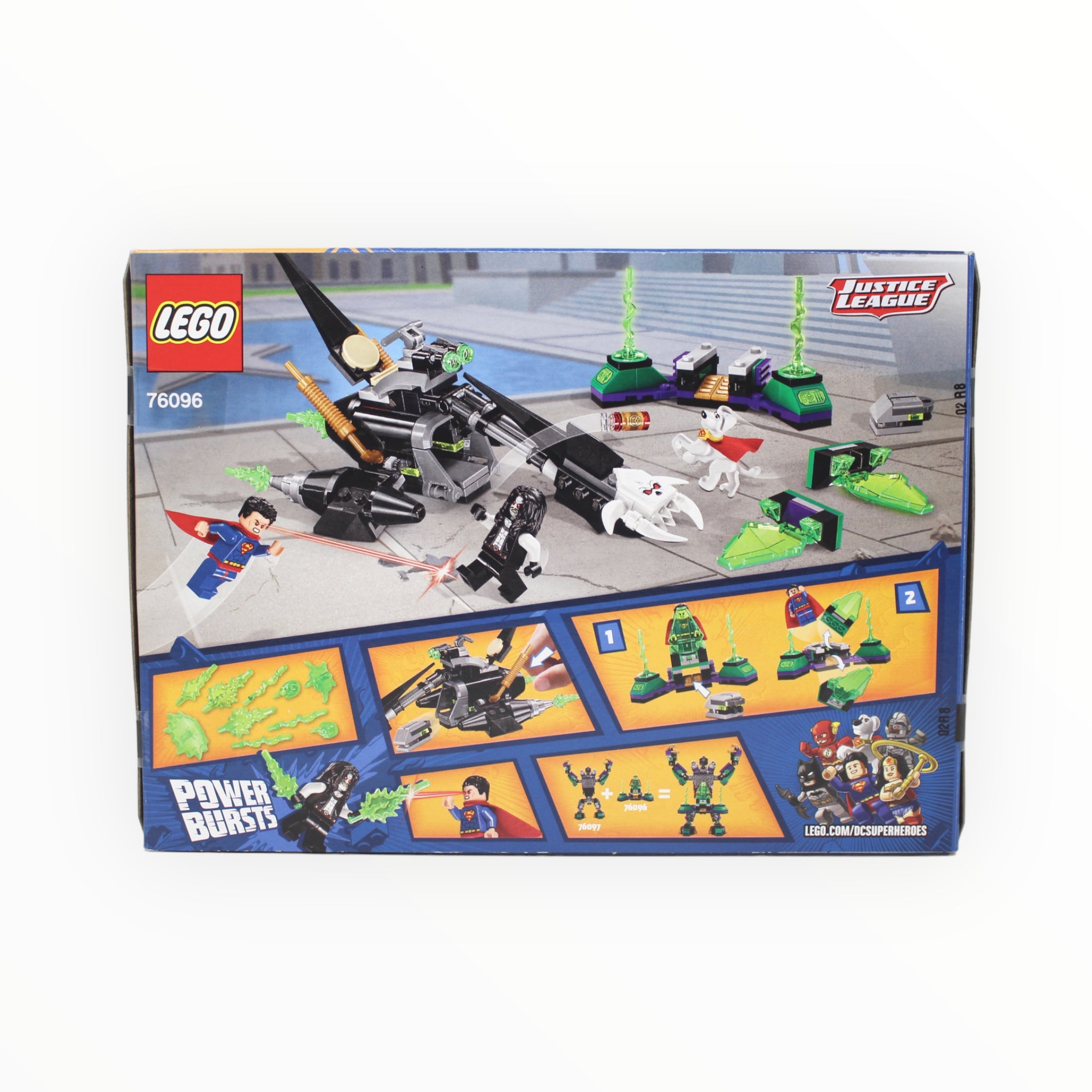 Retired Set 76096 DC Super Heroes Superman & Krypto Team-Up