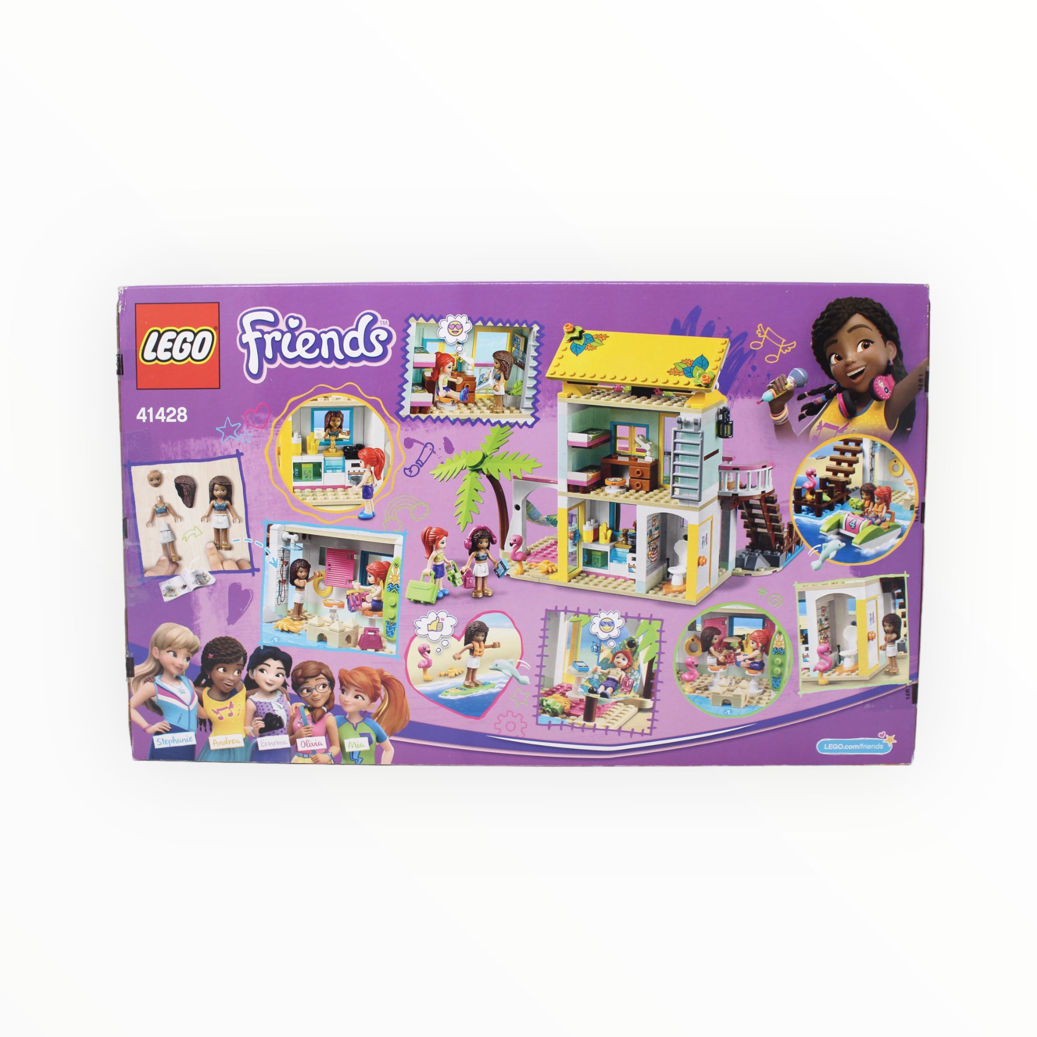 Certified Used Set 41428 Friends Beach House