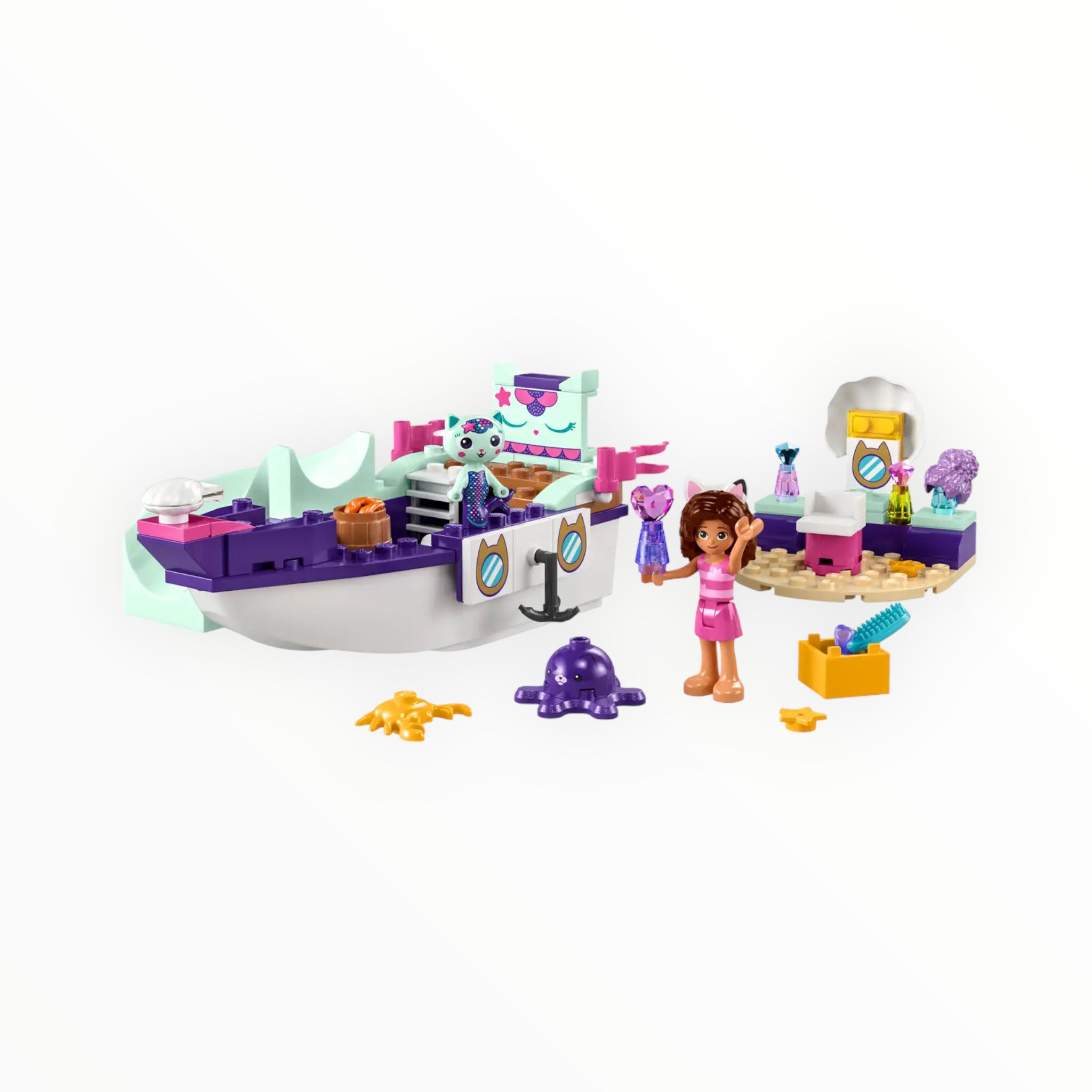 10786 Gabby’s Dollhouse Gabby & MerCat’s Ship & Spa