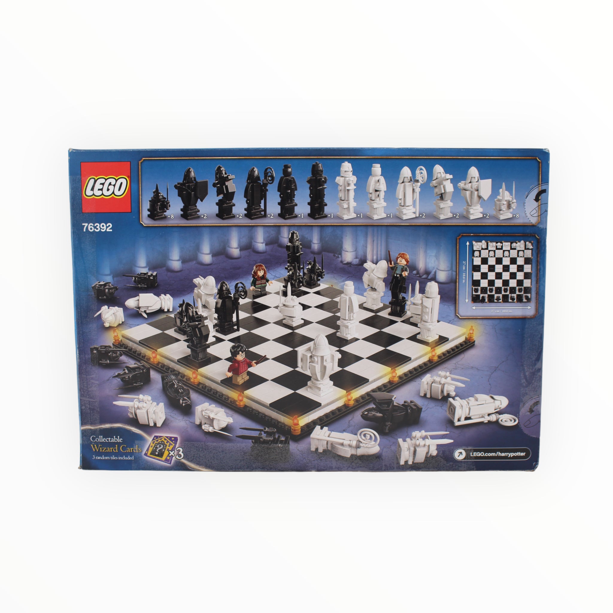 Certified Used Set 76392 Harry Potter Hogwarts Wizard’s Chess (open box, sealed bags)