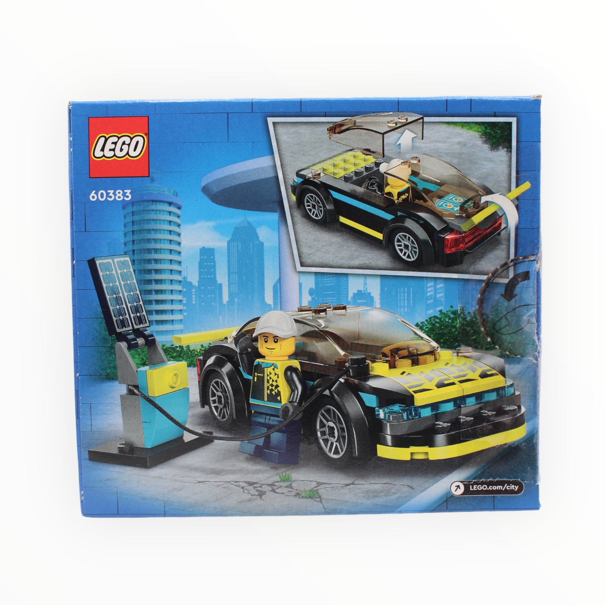 Certified Used Set 60383 City Electric Sports Car