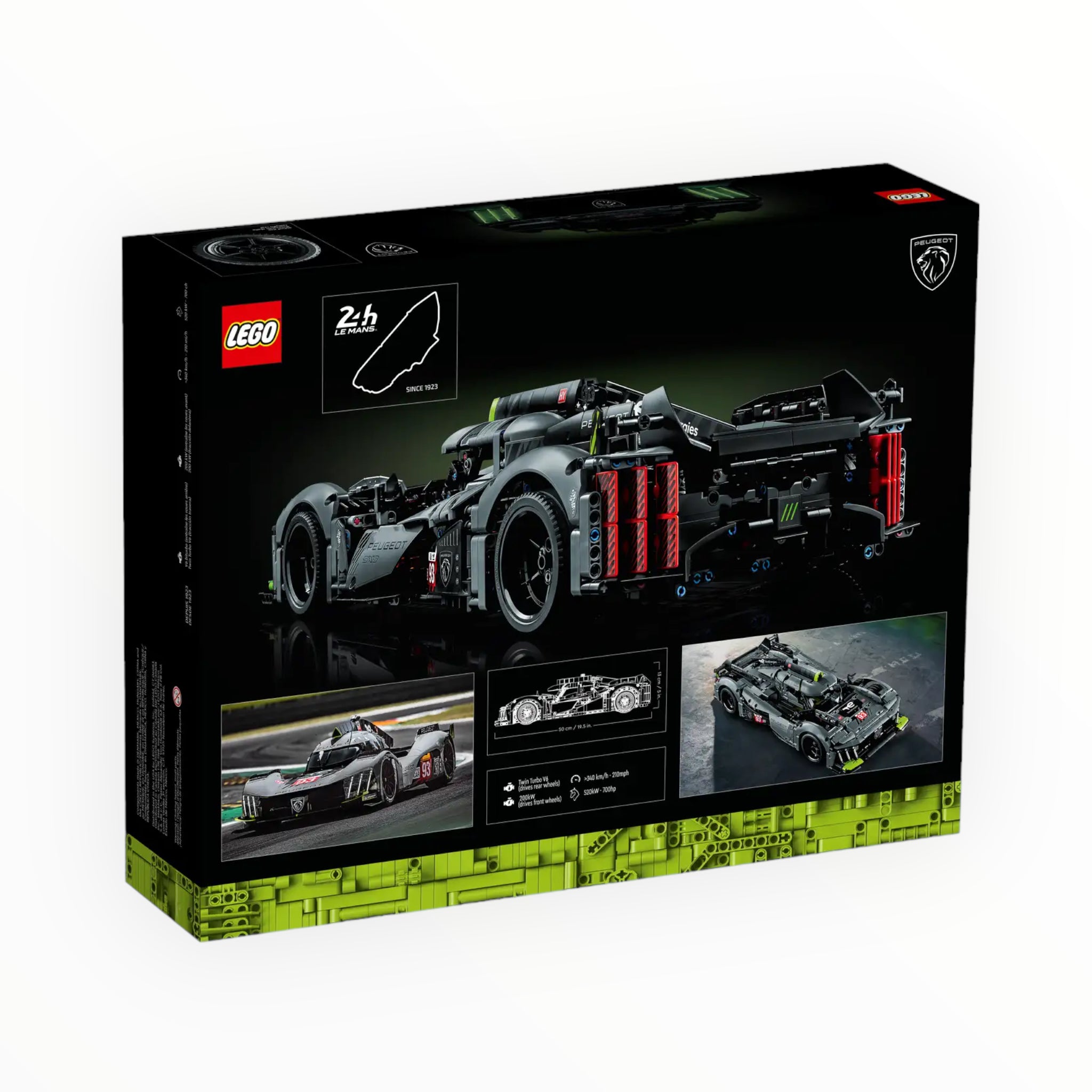 42156 Technic PEUGEOT 9X8 24H Le Mans Hybrid Hypercar