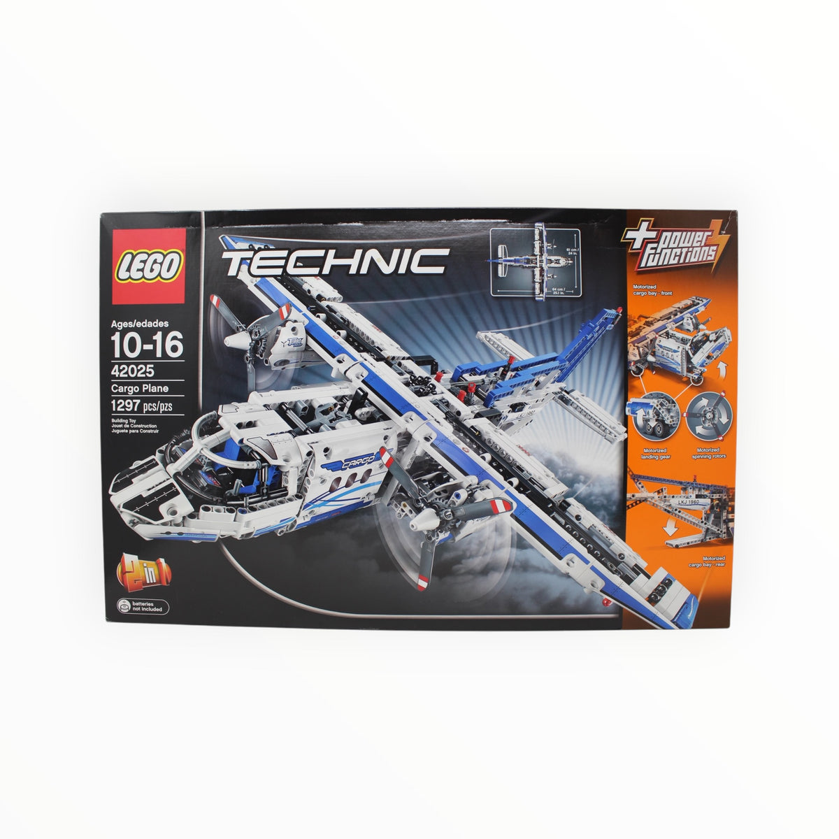 Retired Set 42025 Technic Cargo Plane (slight box damage)