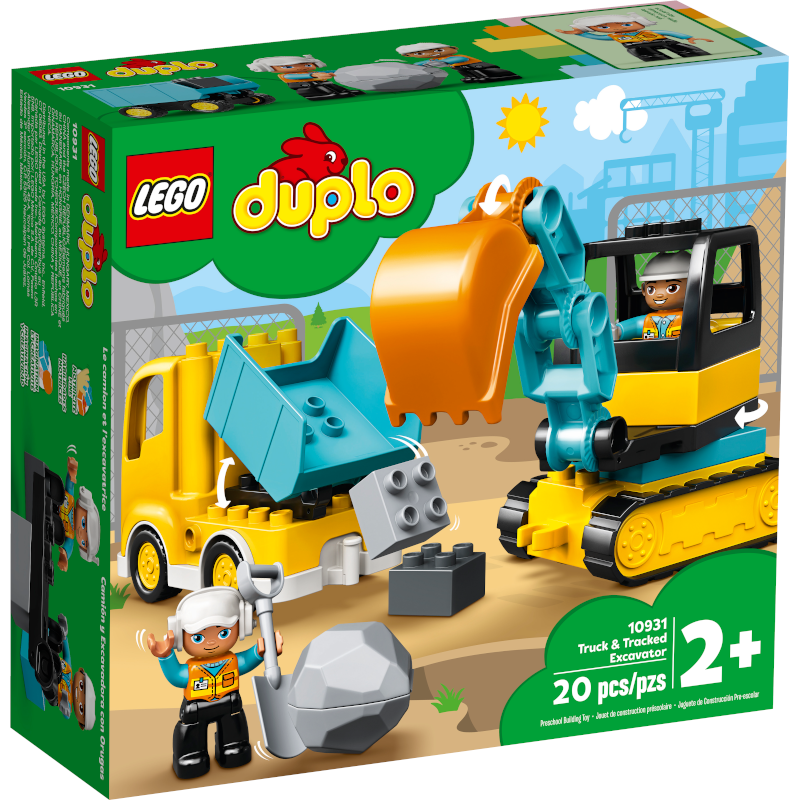 10931 DUPLO Truck & Tracked Excavator