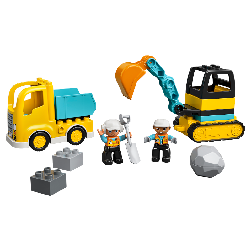 10931 DUPLO Truck & Tracked Excavator