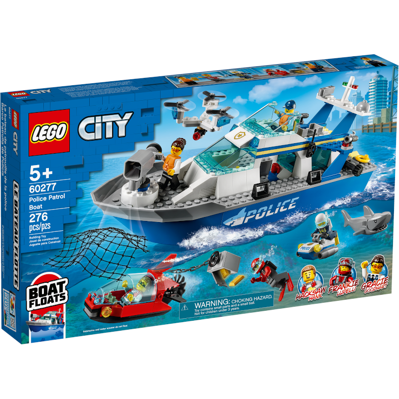 60277 Police Patrol Boat