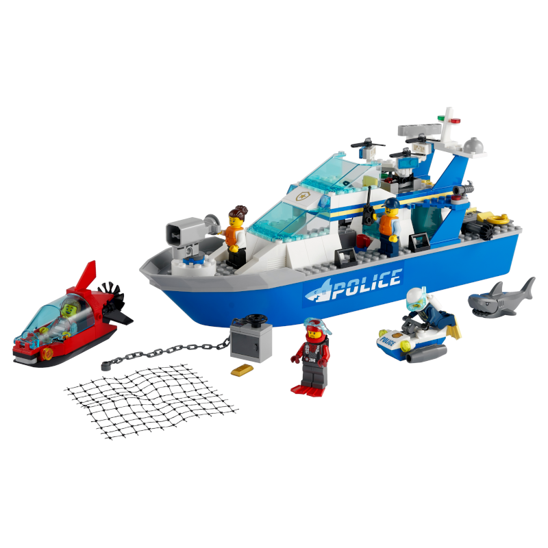 60277 Police Patrol Boat