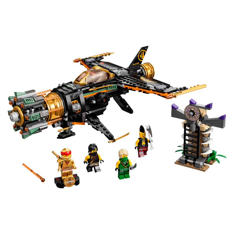 Retired Set 71736 Ninjago Boulder Blaster