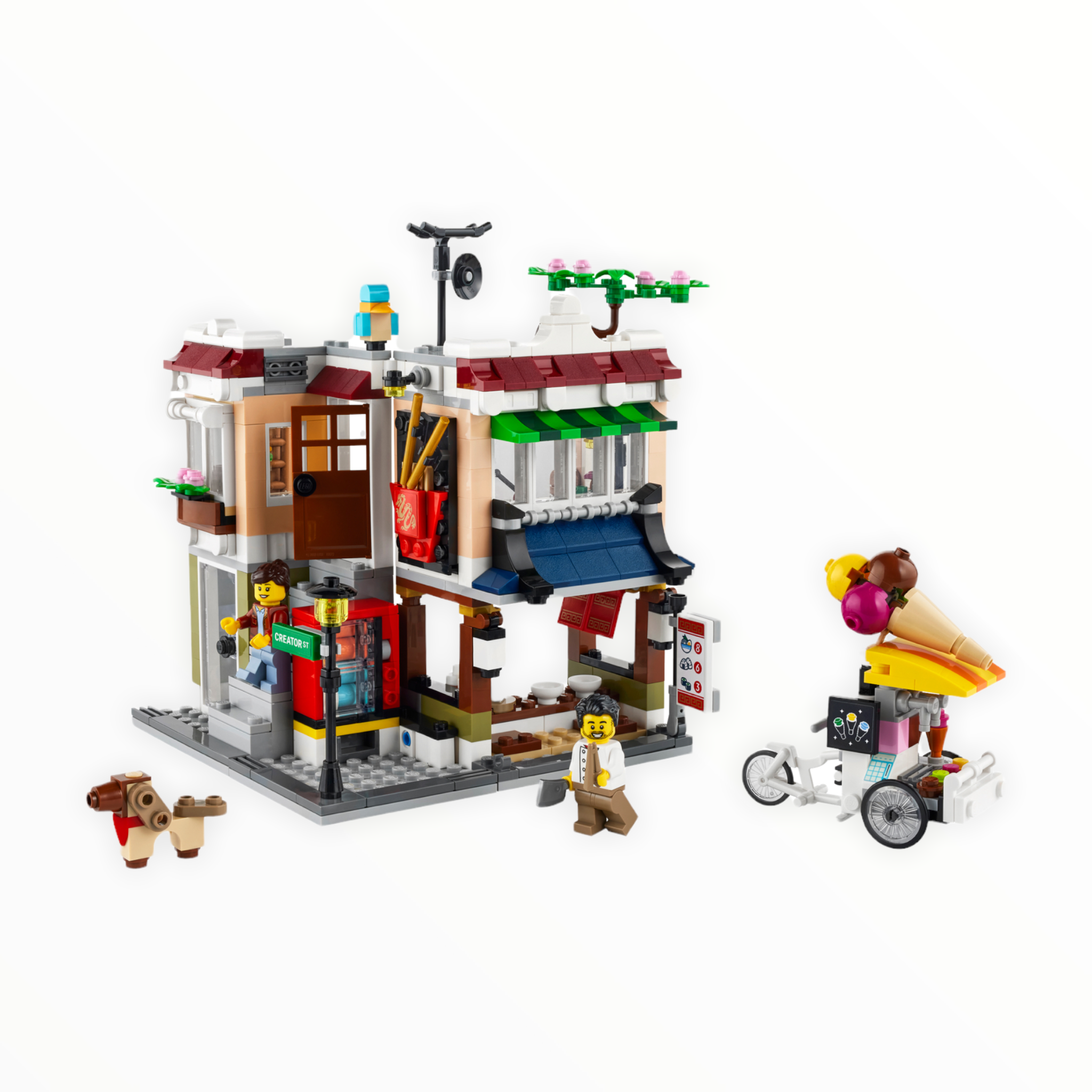 Retired Set 31131 Creator Downtown Noodle Shop