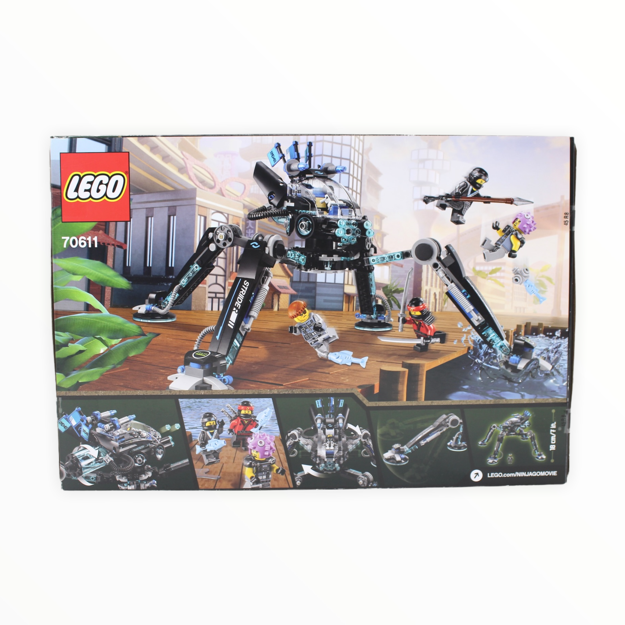 Retired Set 70611 The Ninjago Movie Water Strider