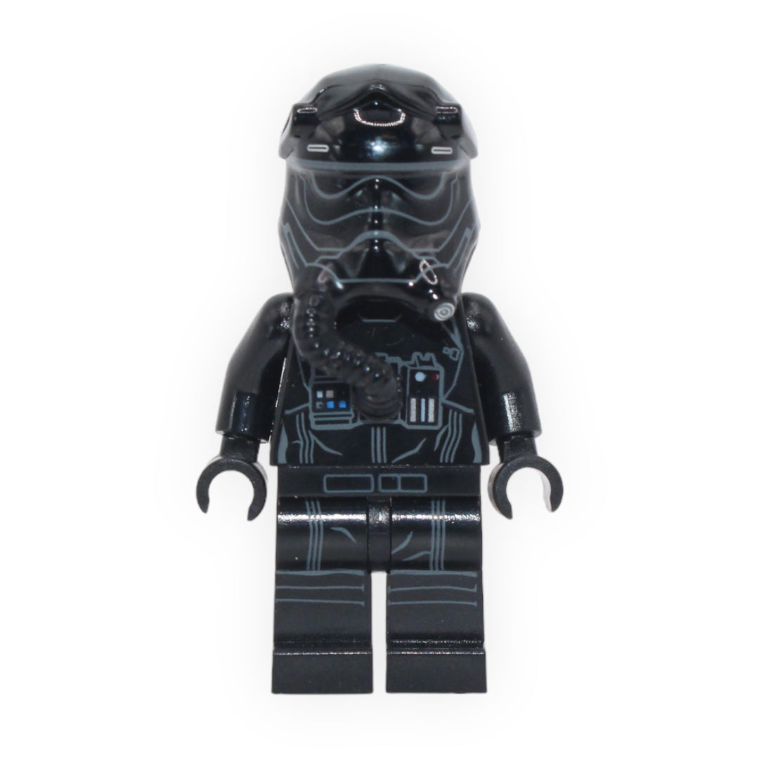 First Order TIE Fighter Pilot (three white lines on helmet)