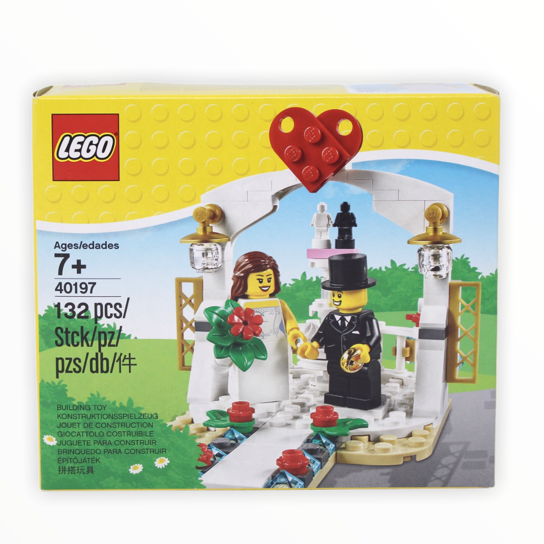 Retired Set 40197 LEGO Wedding Favor Set (2018)