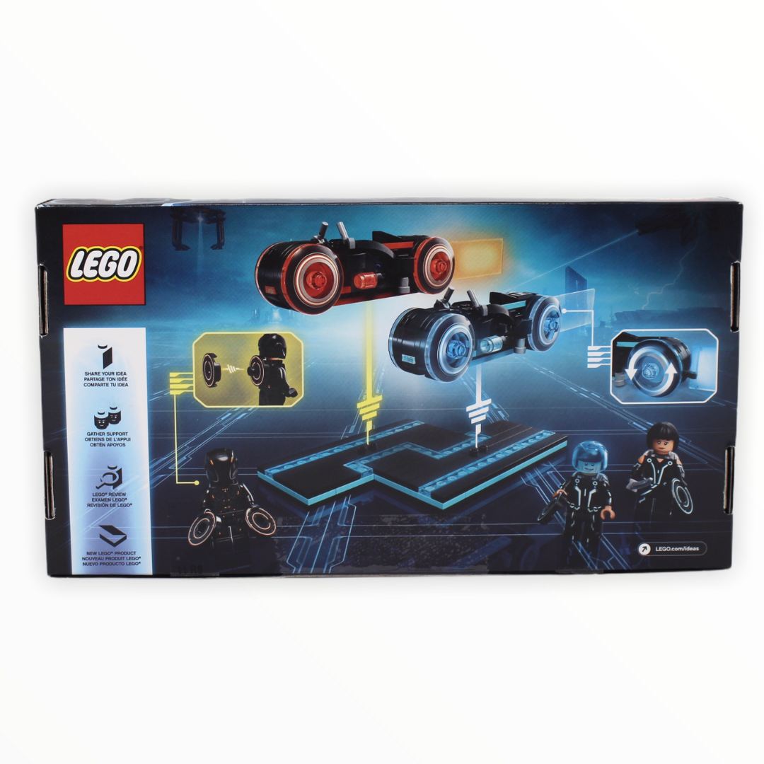 Certified Used Set 21314 LEGO Ideas TRON: Legacy Lightcycle