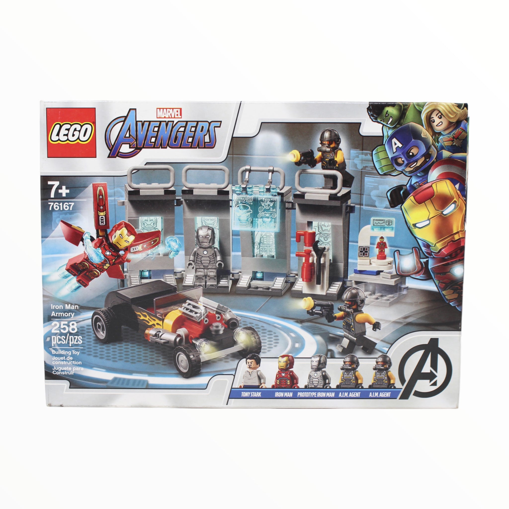 Retired Set 76167 Marvel Avengers Iron Man Armory